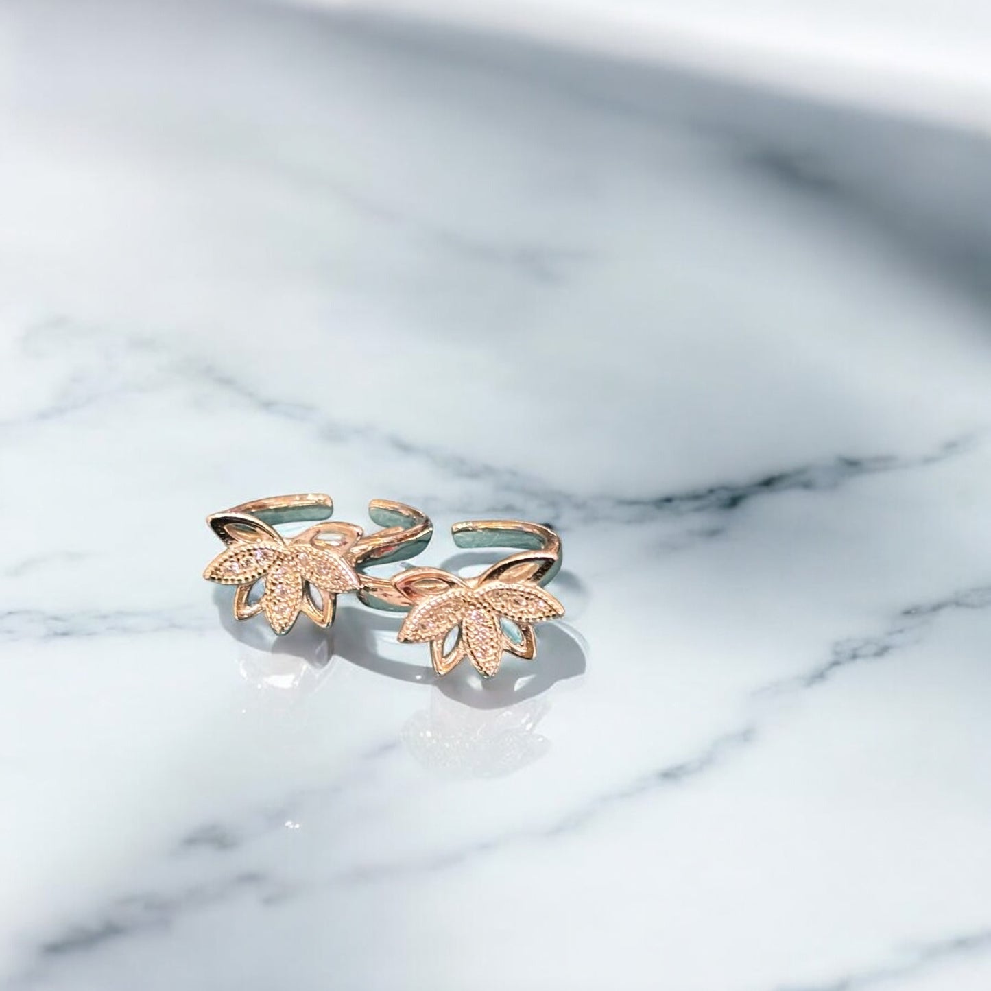Majestic Lotus Toe ring