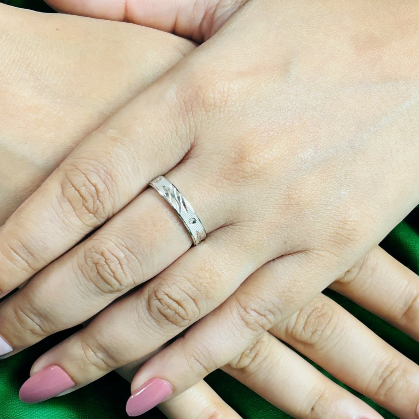 Silver Ring Band