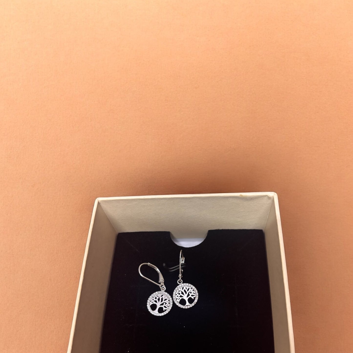 Wish Tree Silver Danglers