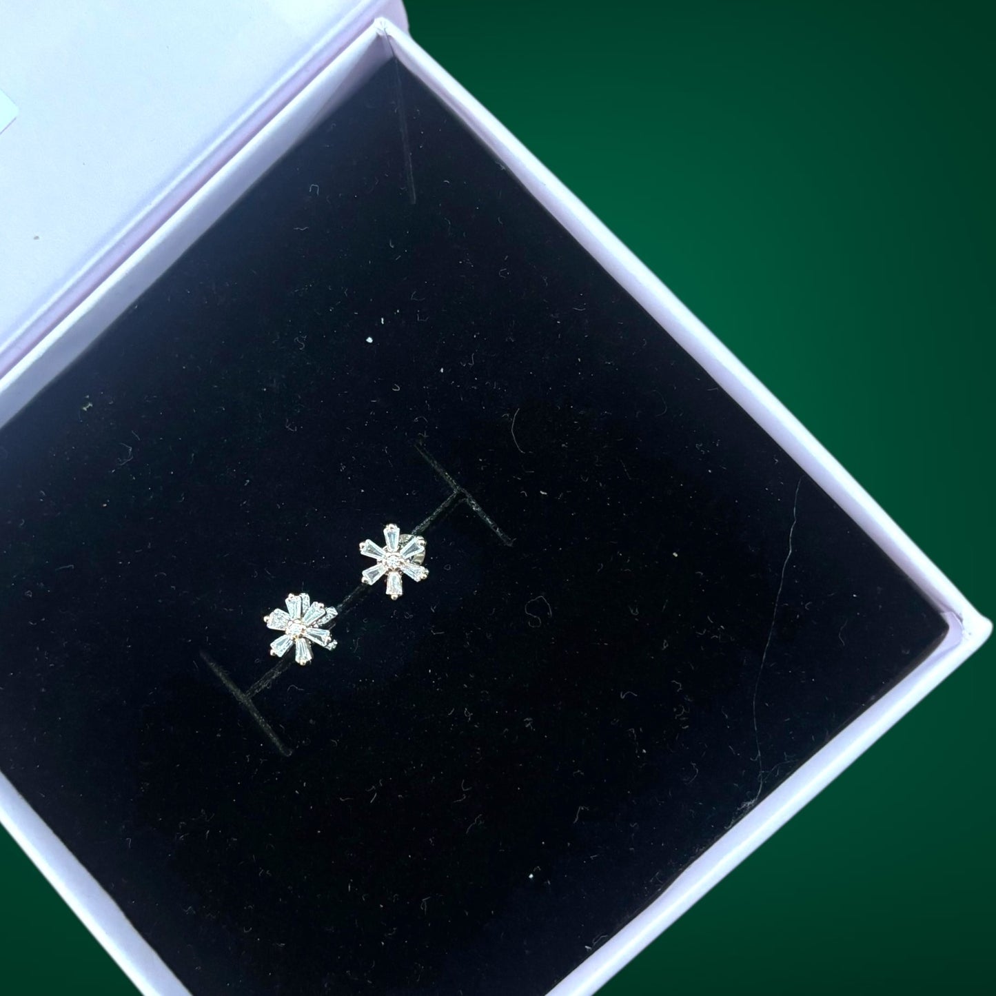 Blooming minimal Silver Earring