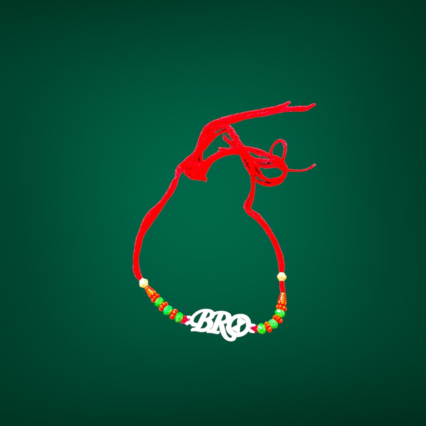 Beautiful Designer Silver Rakhi