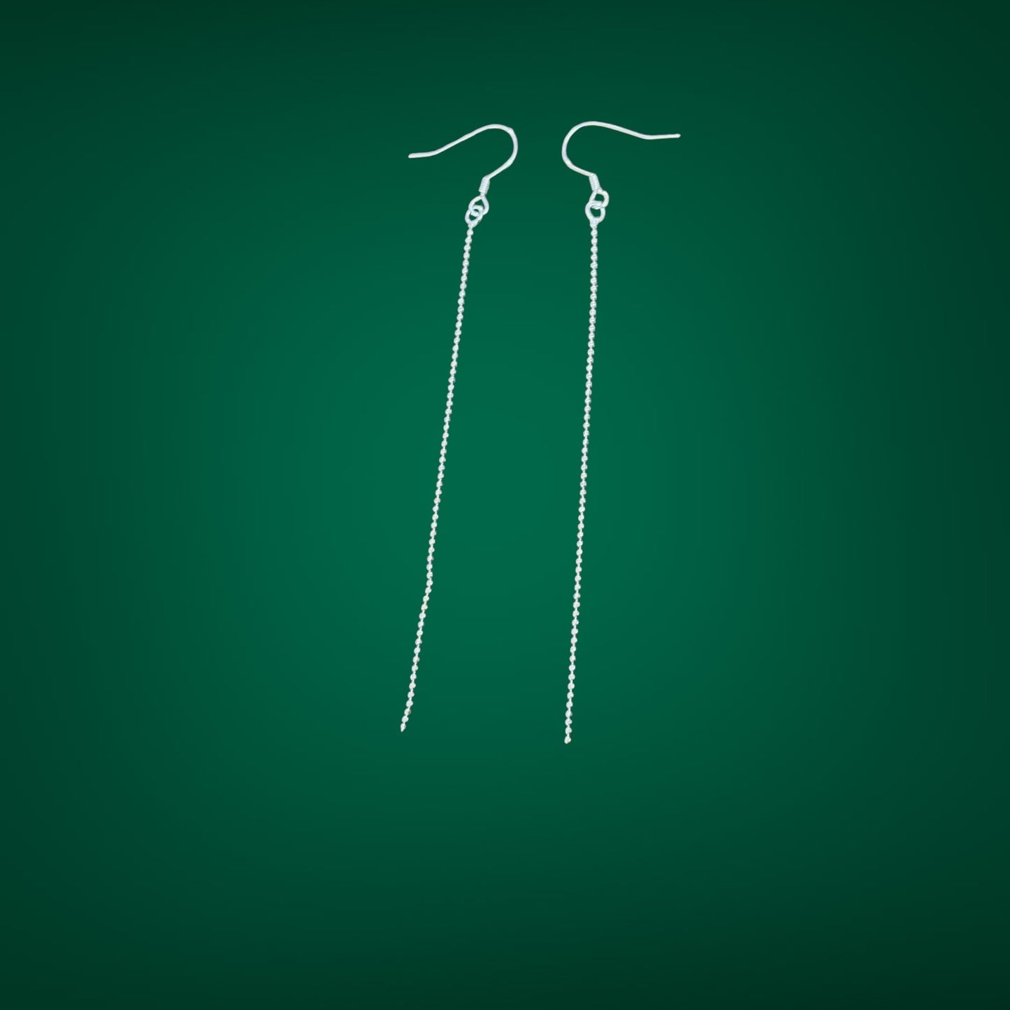 Silver Chain Earring