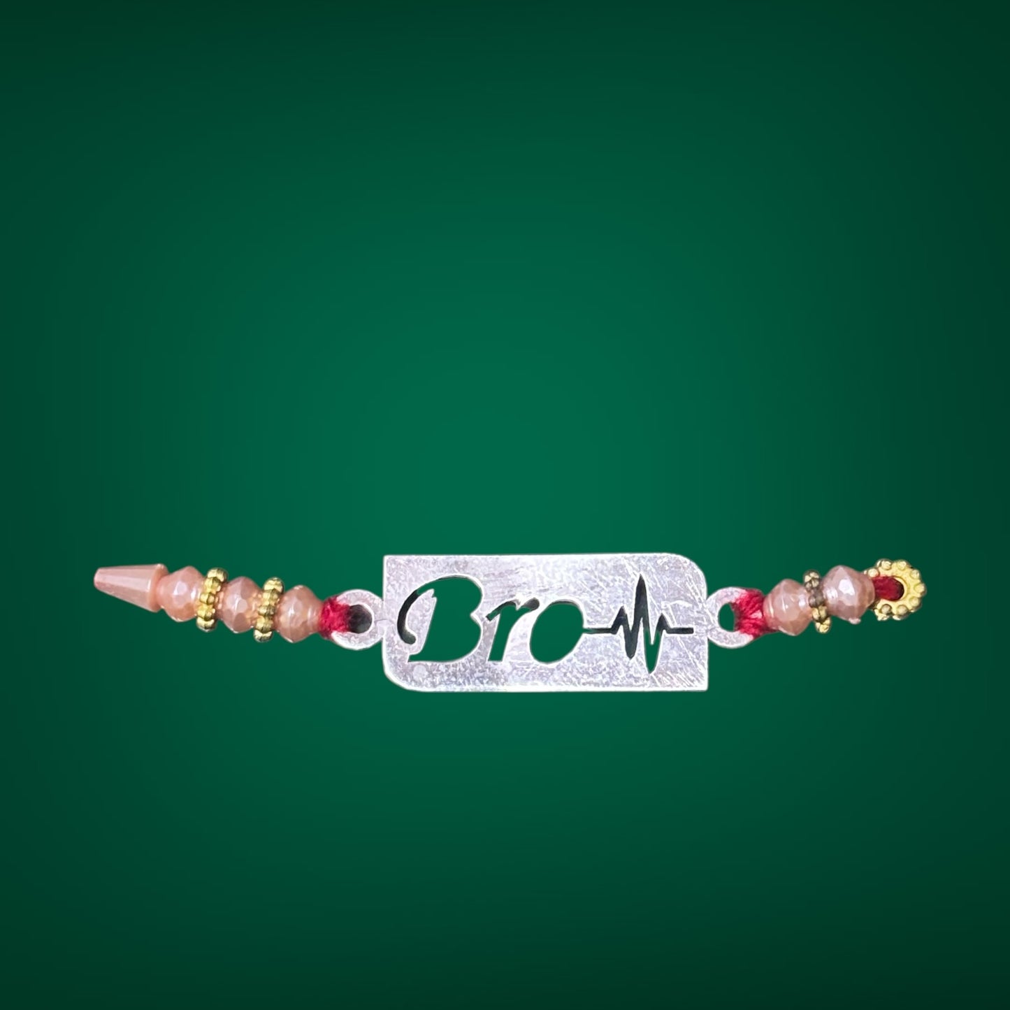 Beautiful Designer Silver Rakhi
