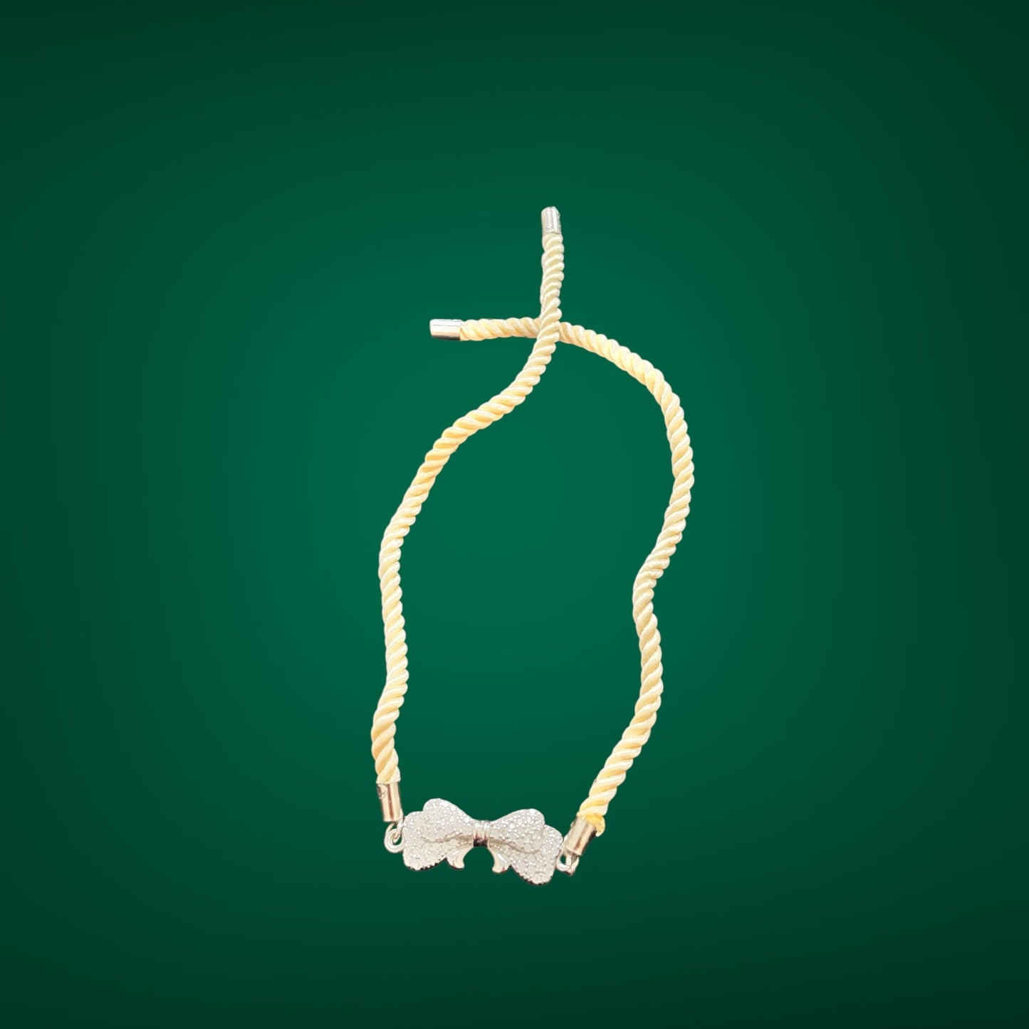 Bow Threaded 925 Silver Bhabhi Rakhi