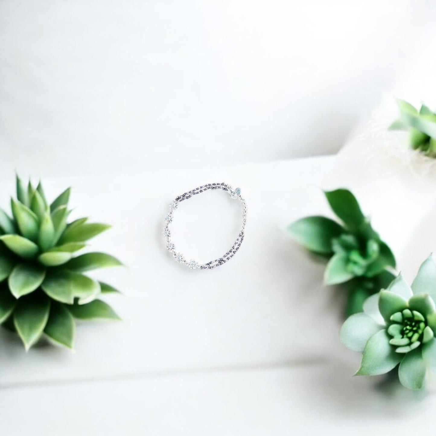 Cluster of Star Mangalsutra bracelet