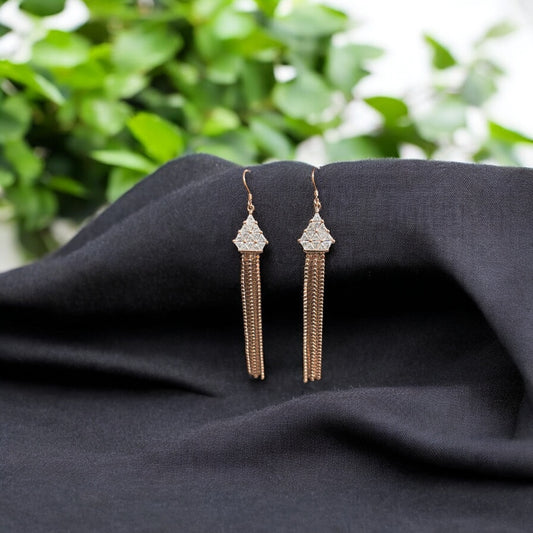 925 Royal Sterling Silver Chandelier Drop Earrings