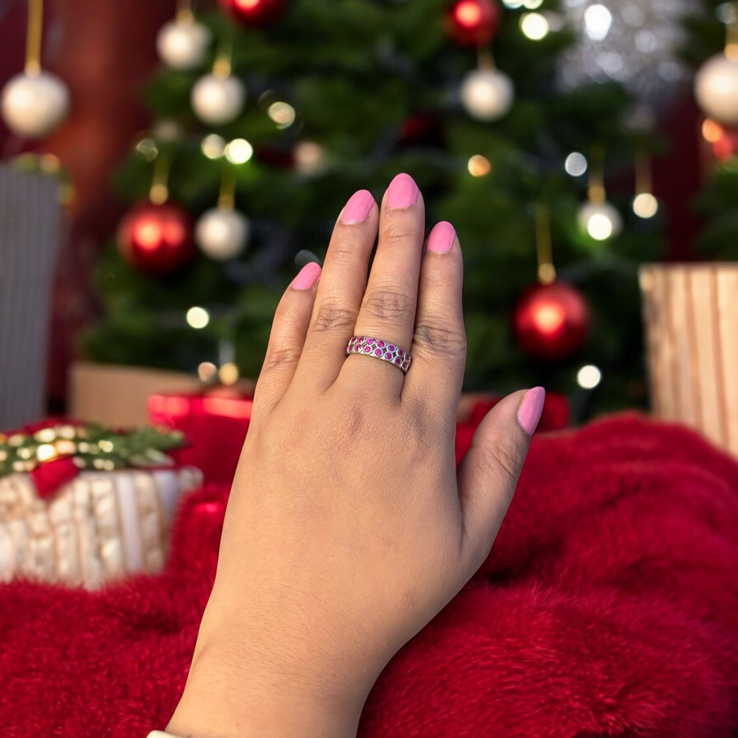 Ruby Premium 925 Silver Band