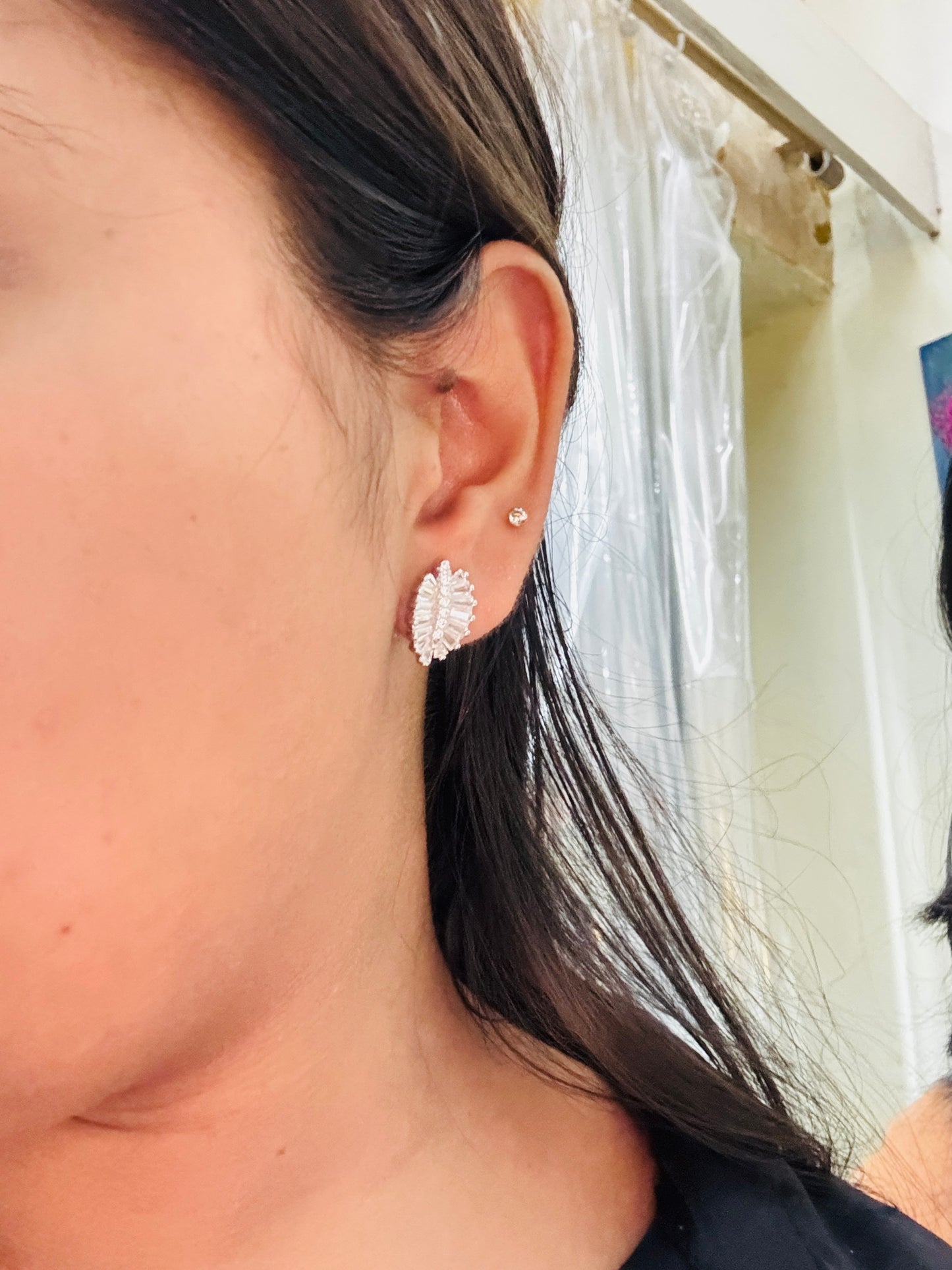 Botaniq – Minimal Leafy 925 Silver Studs