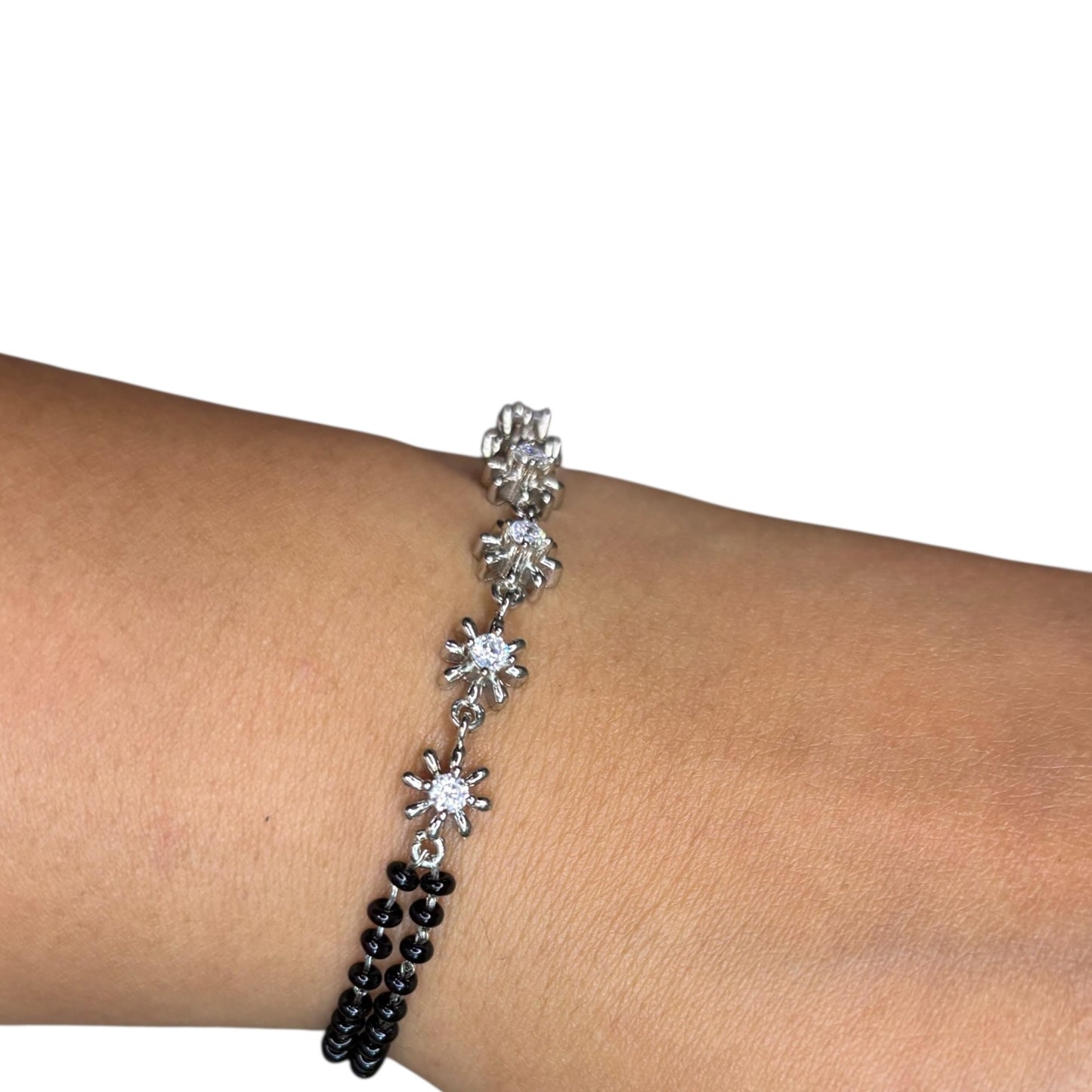 Cluster of Star Mangalsutra bracelet