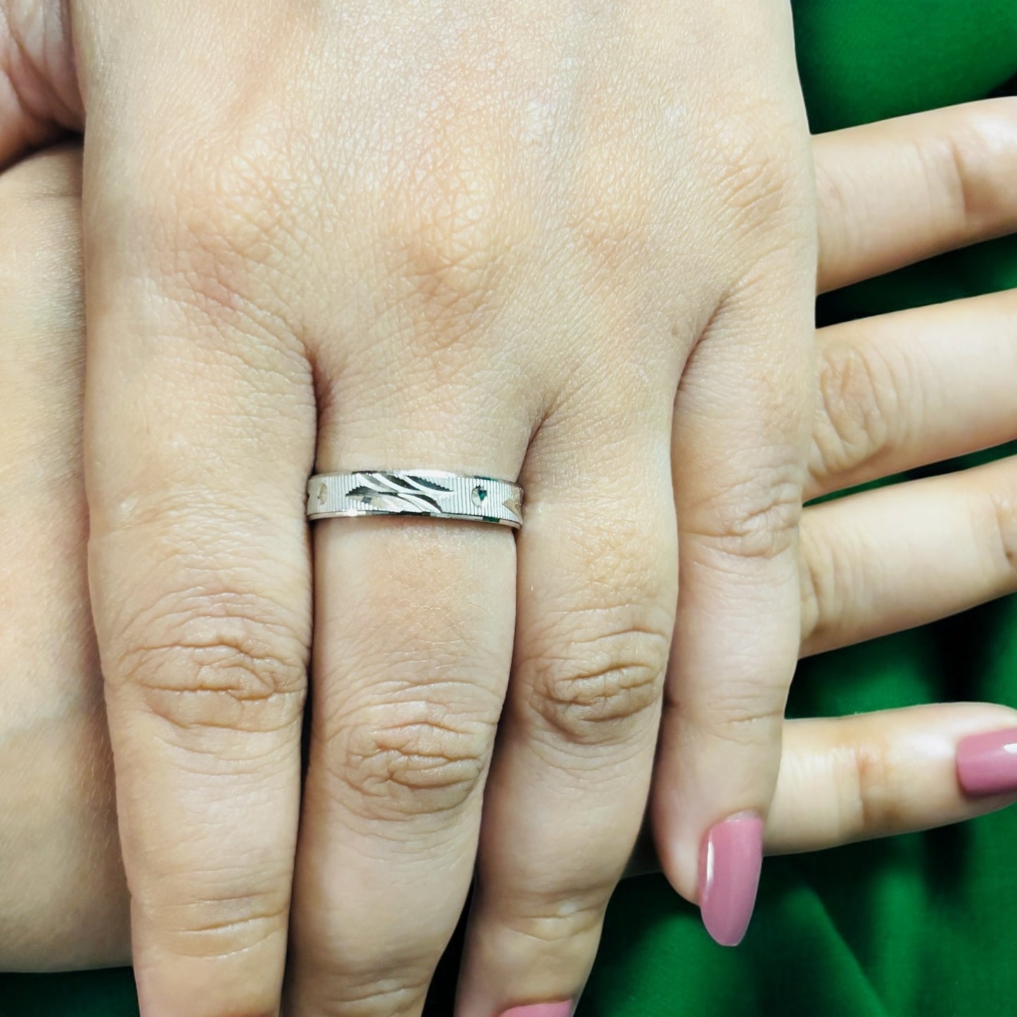 Silver Ring Band
