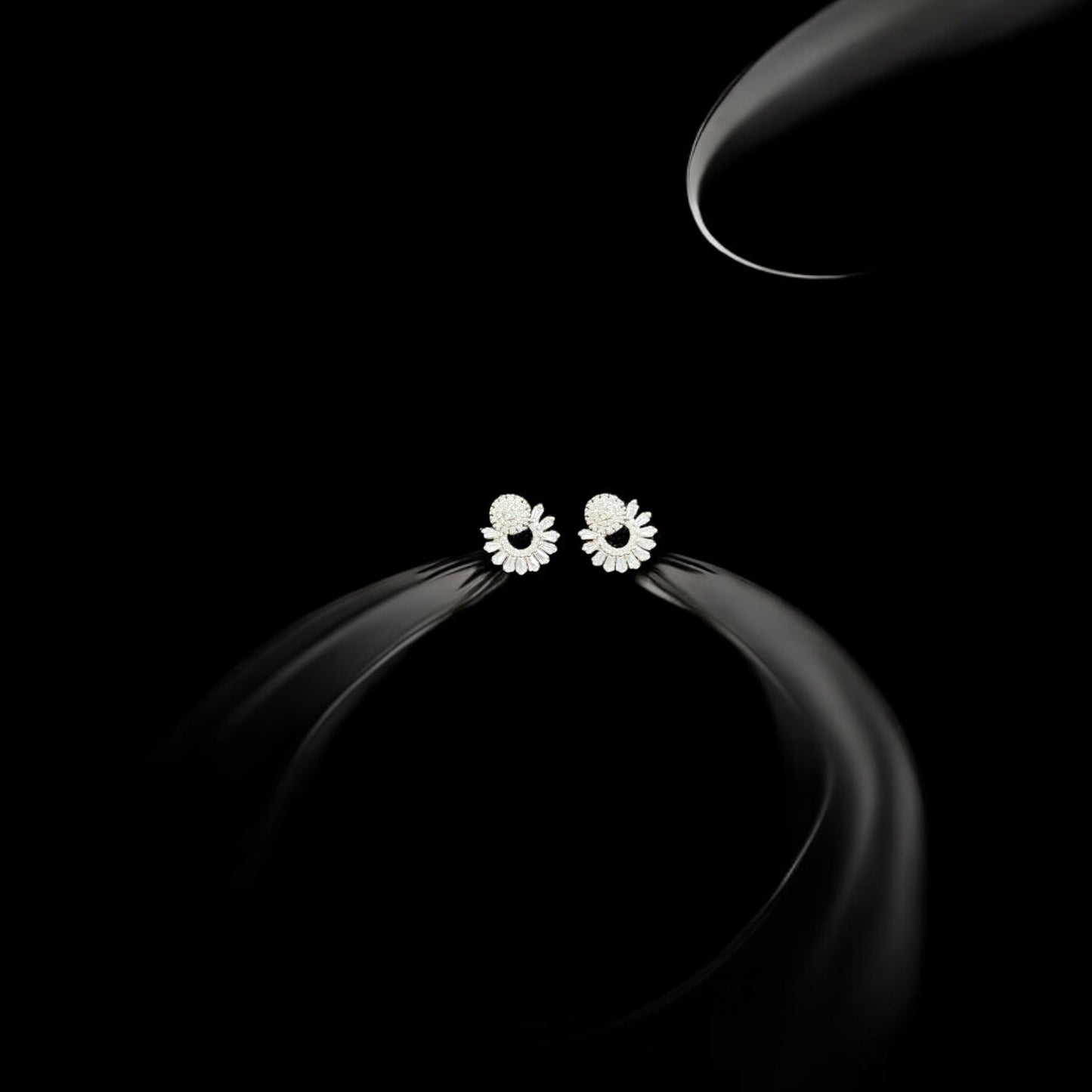 Springflare – Blooming Stud 925 Silver Earrings