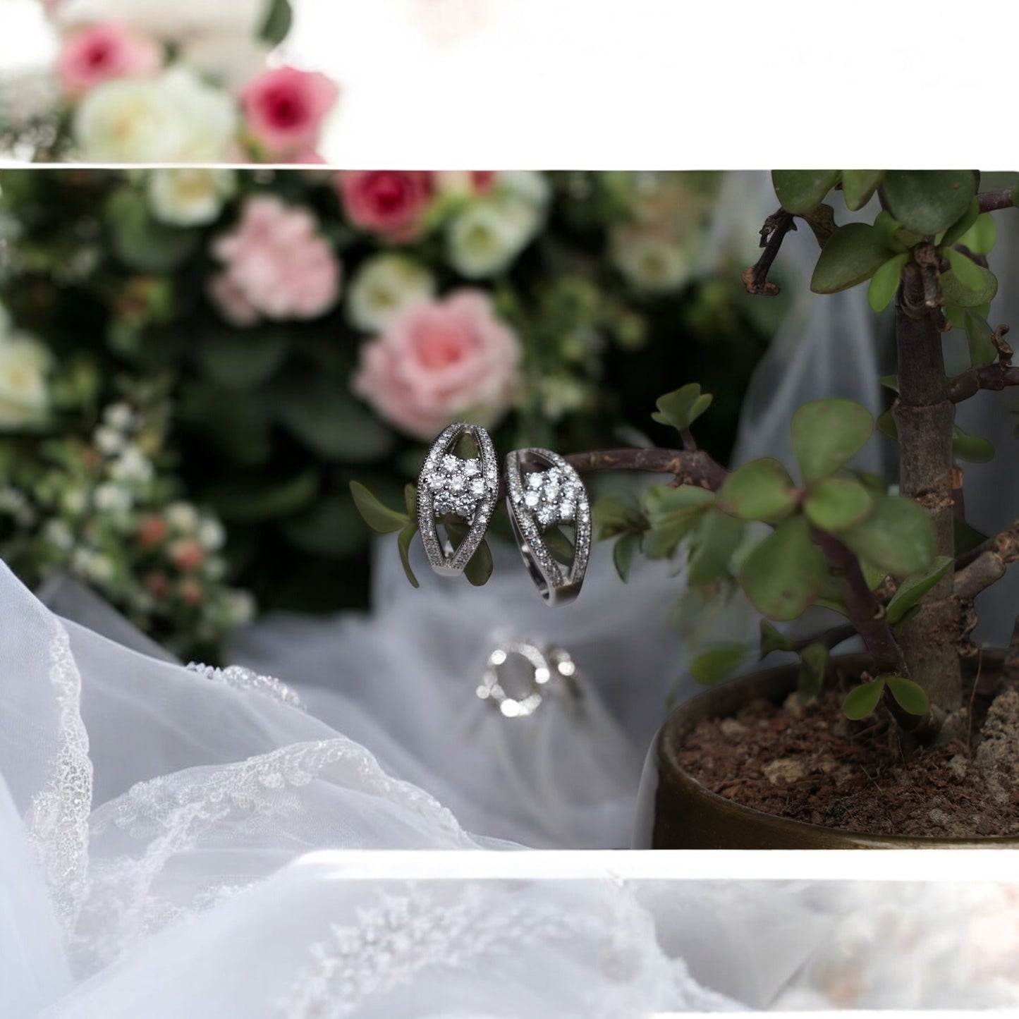Crystal Harmony Diamond Ring