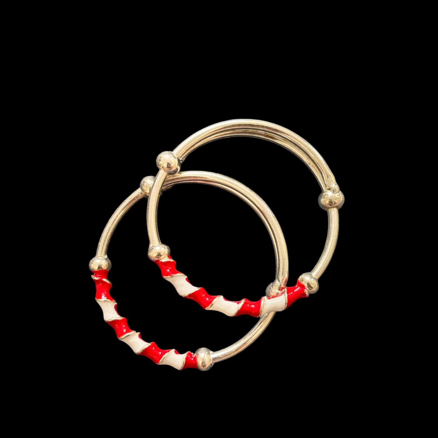Curly Kids Silver Adjustable kada