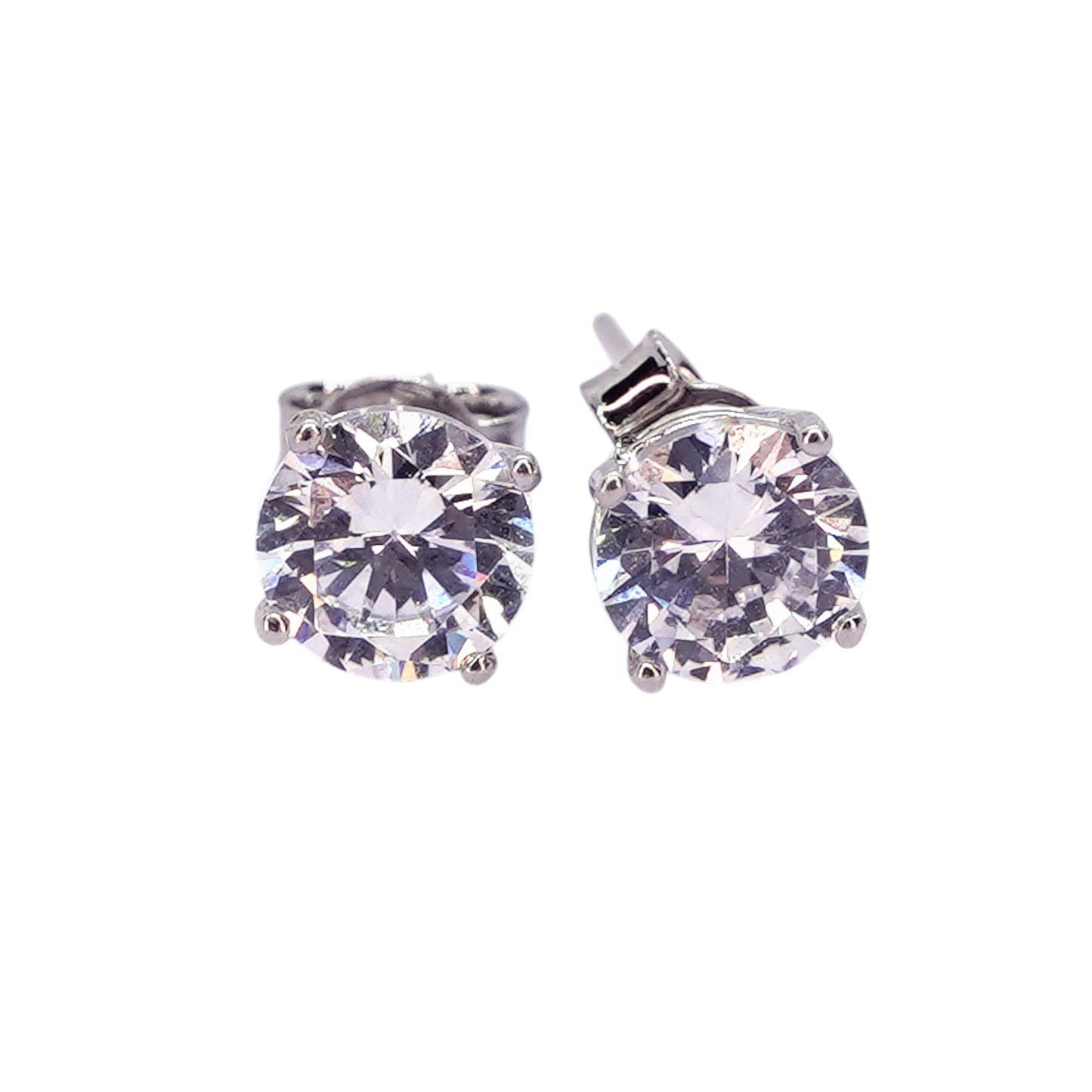 Cute Solitaire 925 silver Earring