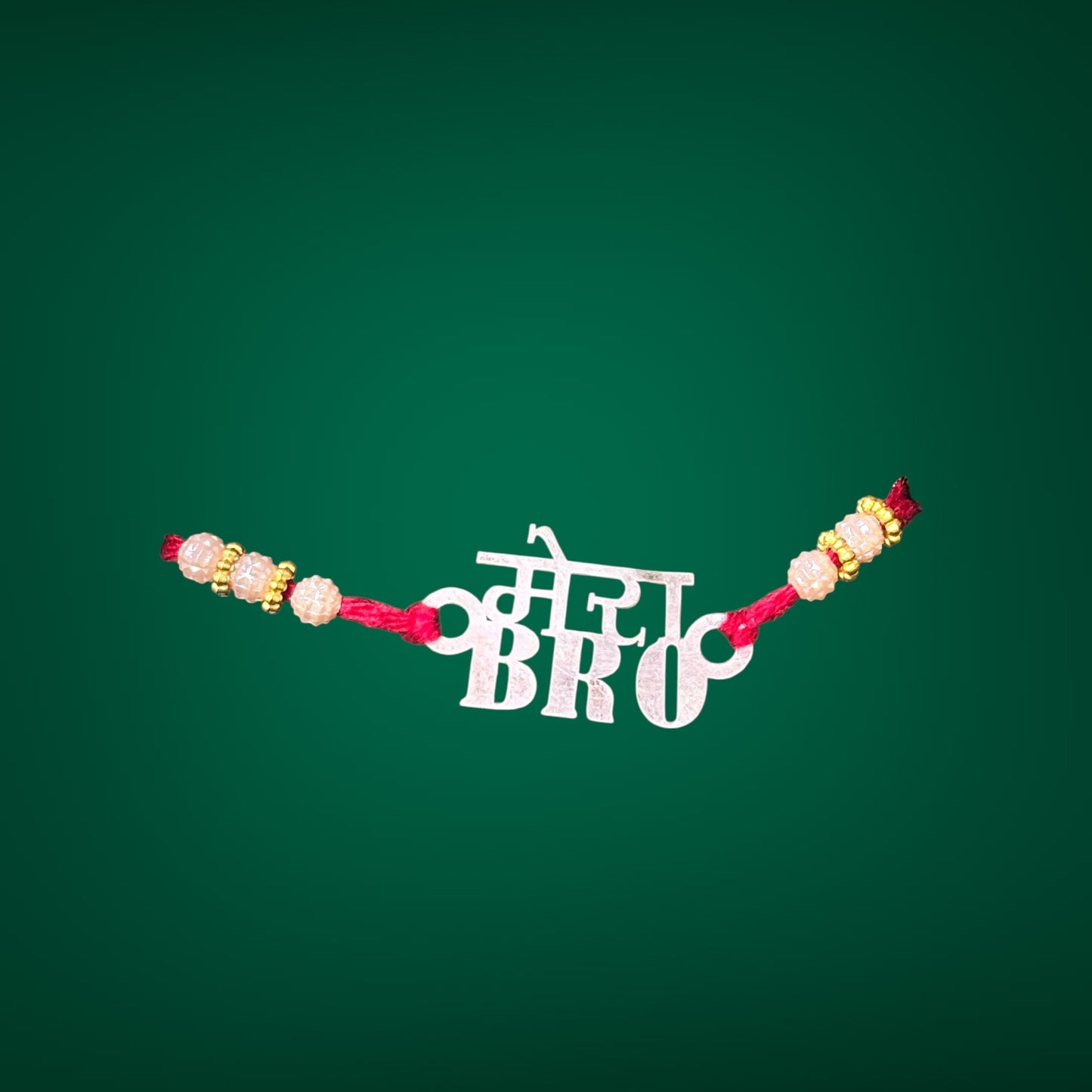 Beautiful Designer Silver Rakhi