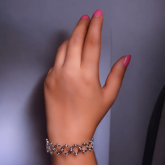 Sterling silver kada convertible ring