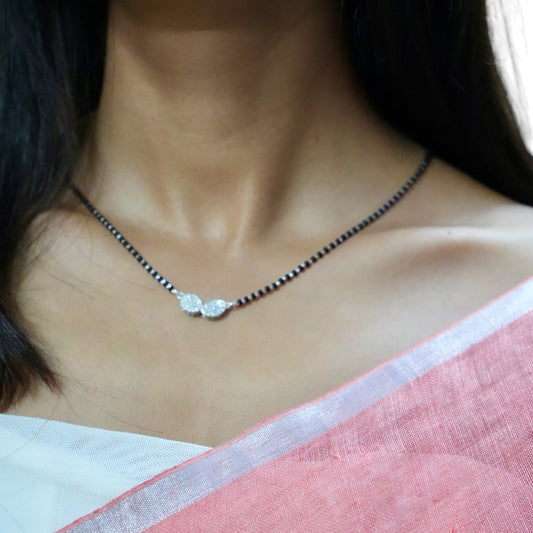 Petal Charm Mangalsutra Necklace
