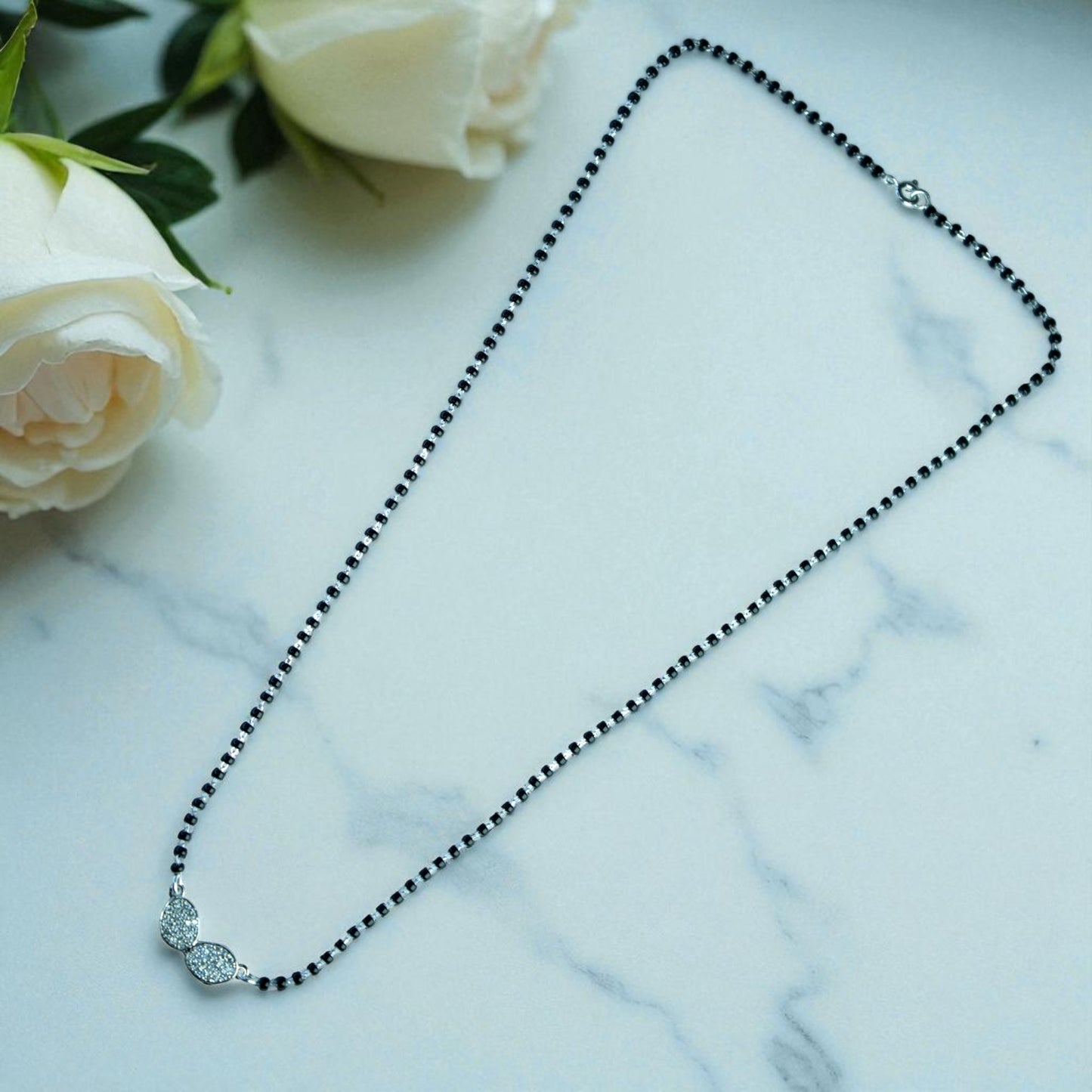 Petal Charm Mangalsutra Necklace