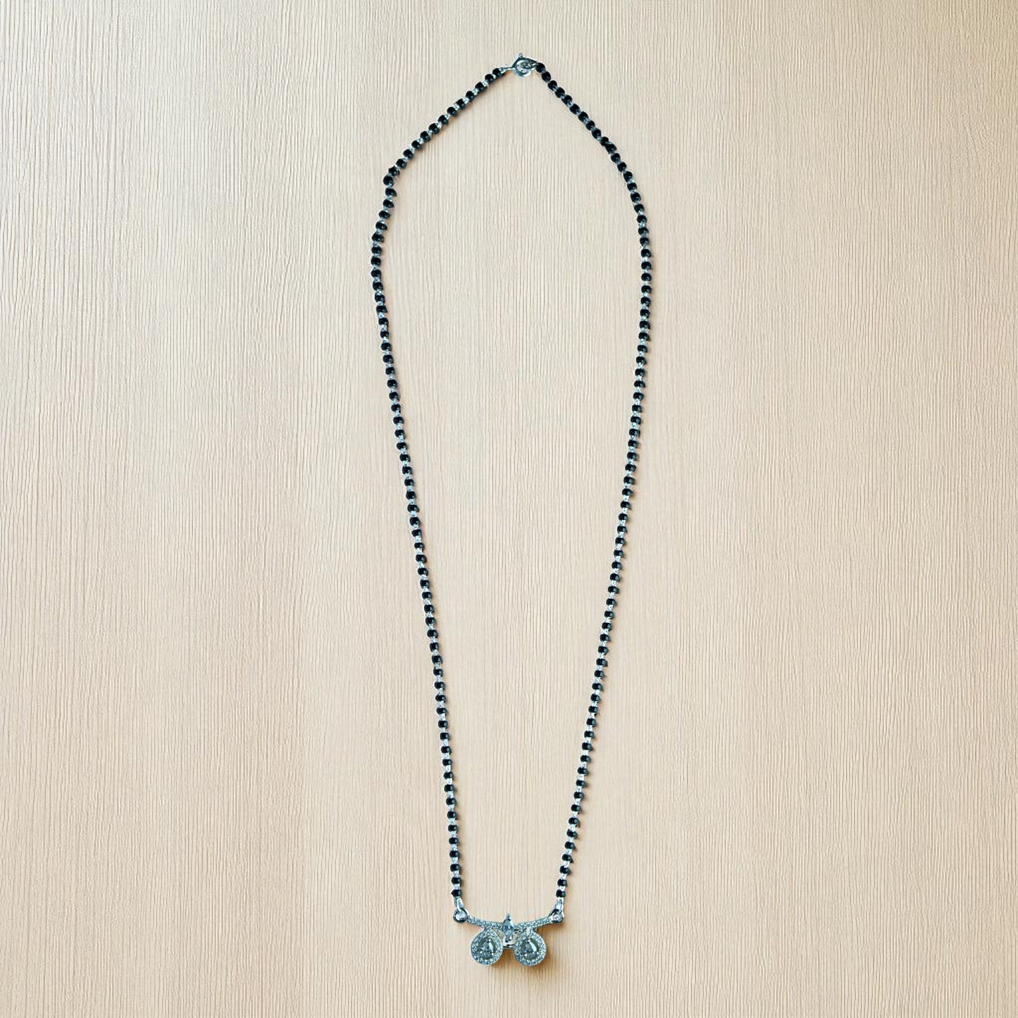 South Indian minimal silver Mangalsutra