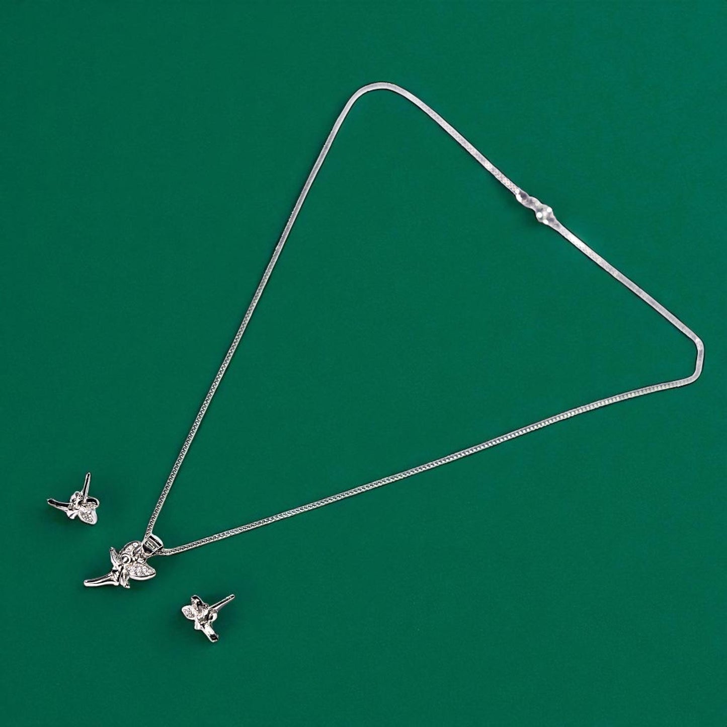 Dancing Doll Fairy Pendant set
