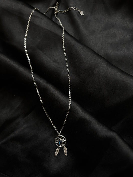 DreamCatcher Silver Necklace Set
