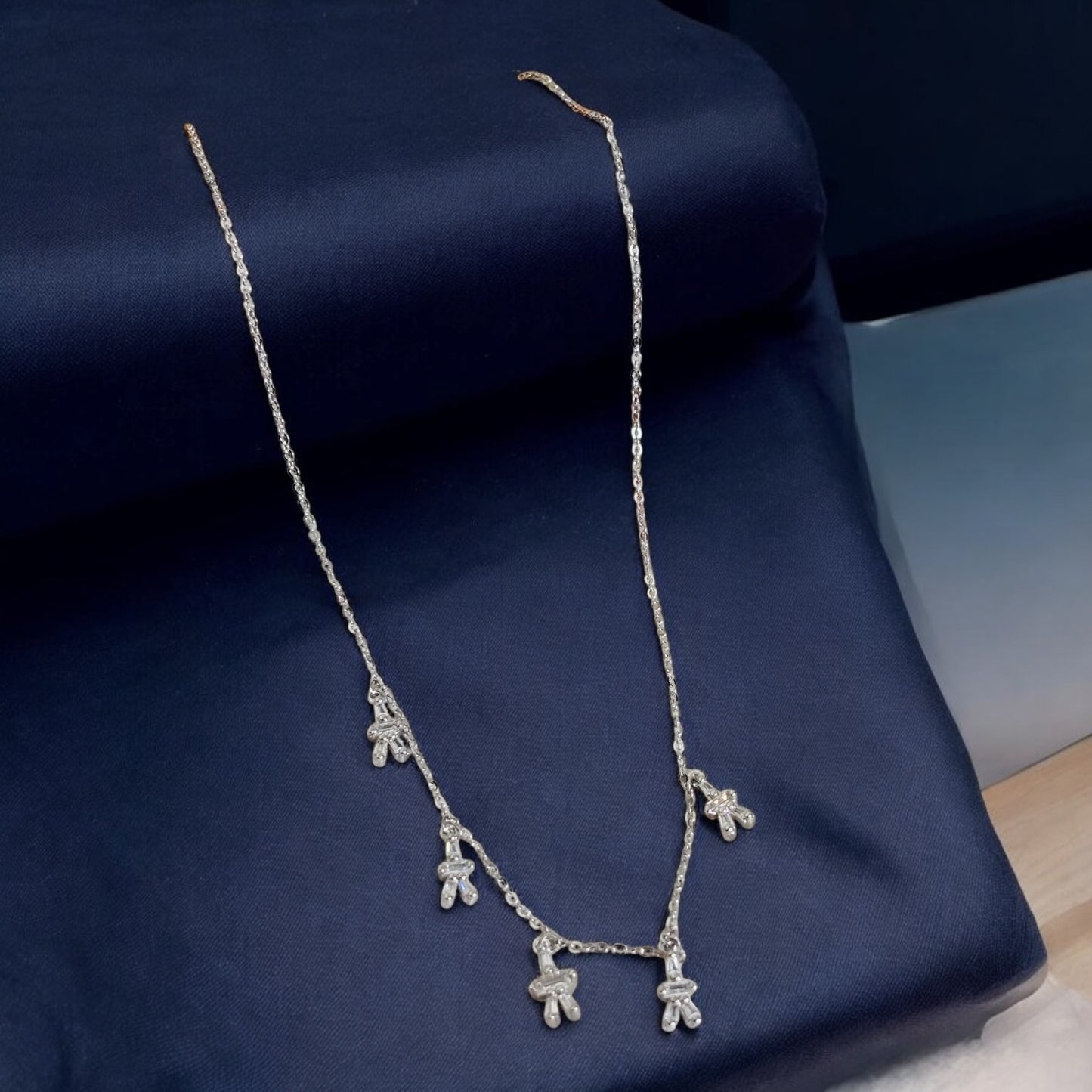Figurine charm 925 silver Necklace