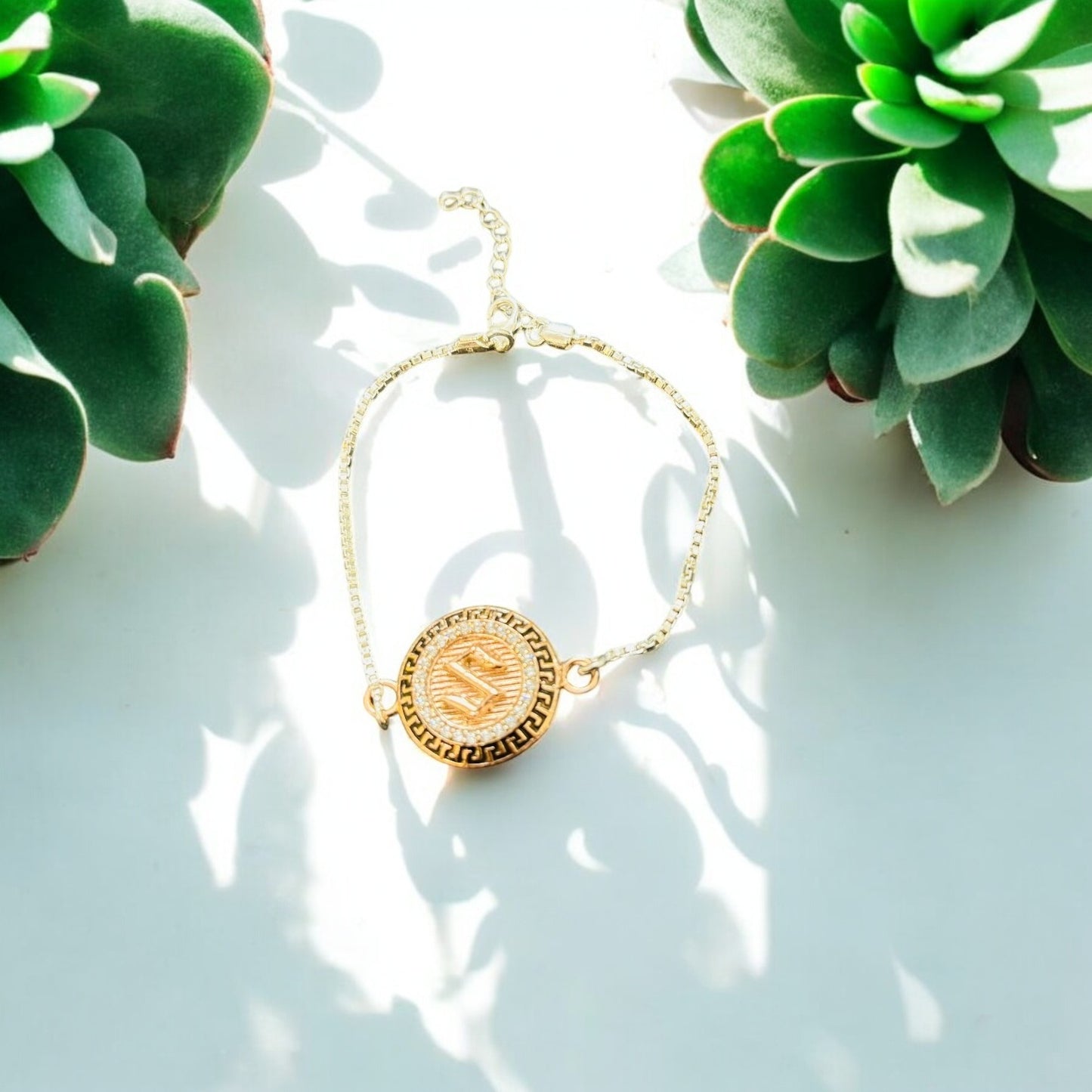 Gold Men’s bracelet with Dollar dial