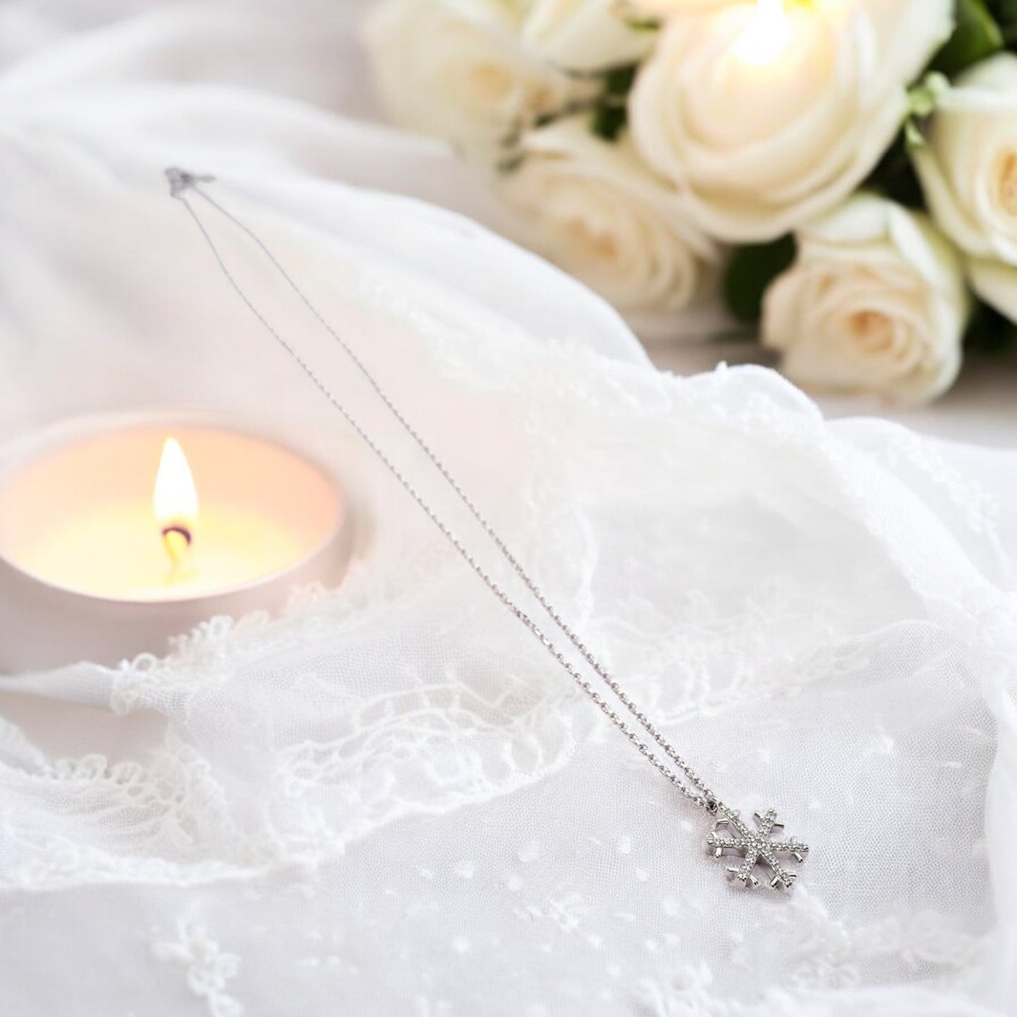 Holy Cross pendant with chain
