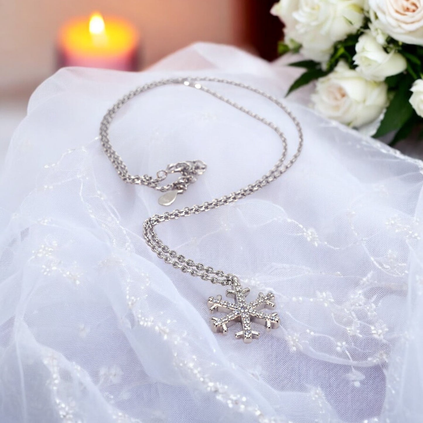 Holy Cross pendant with chain