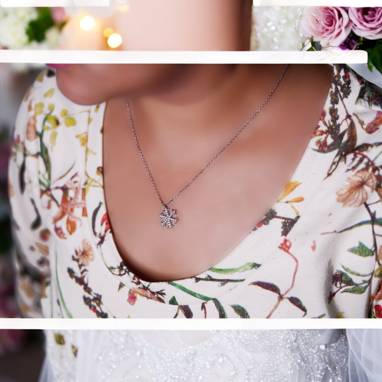 Holy Cross pendant with chain