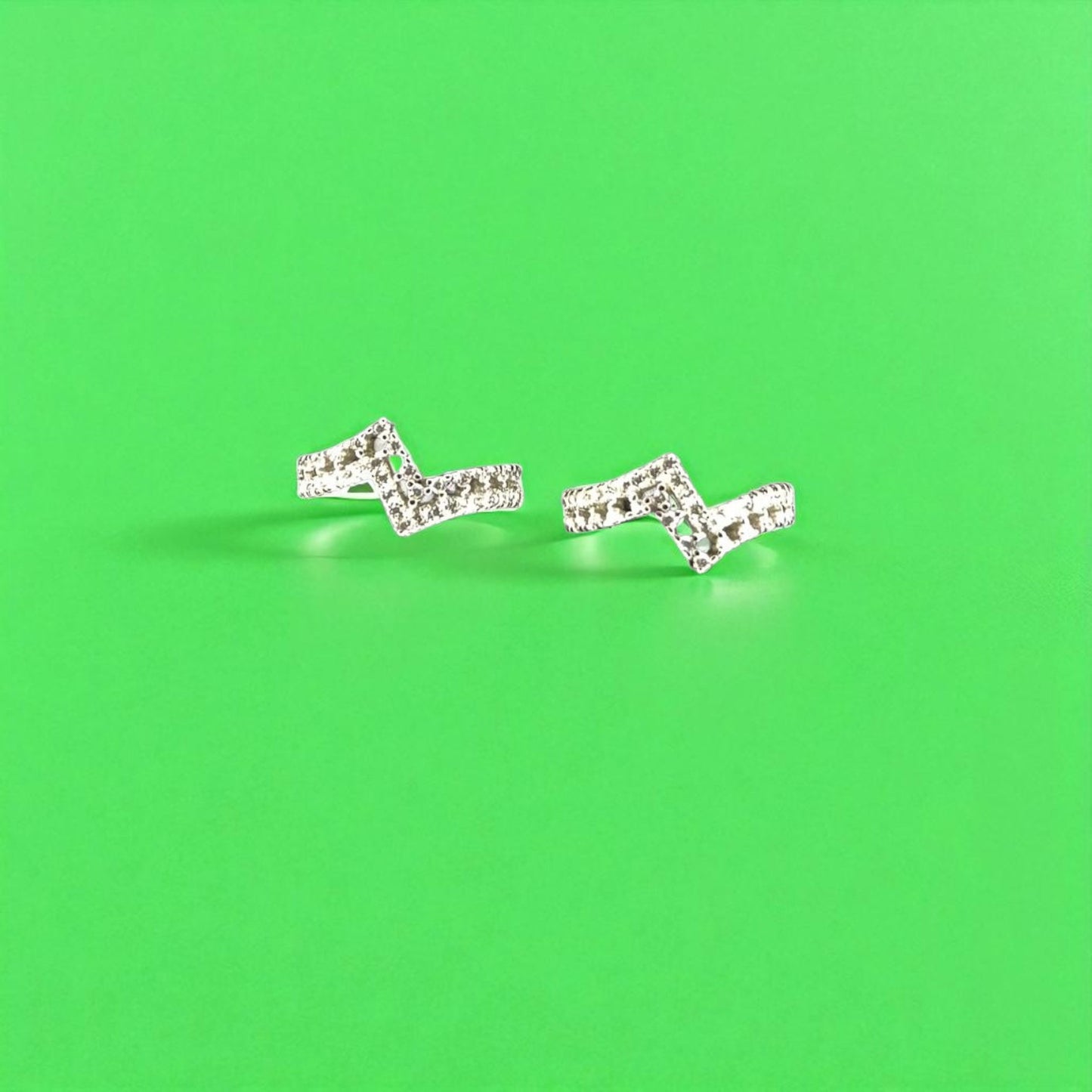 Wave Silver Toe ring