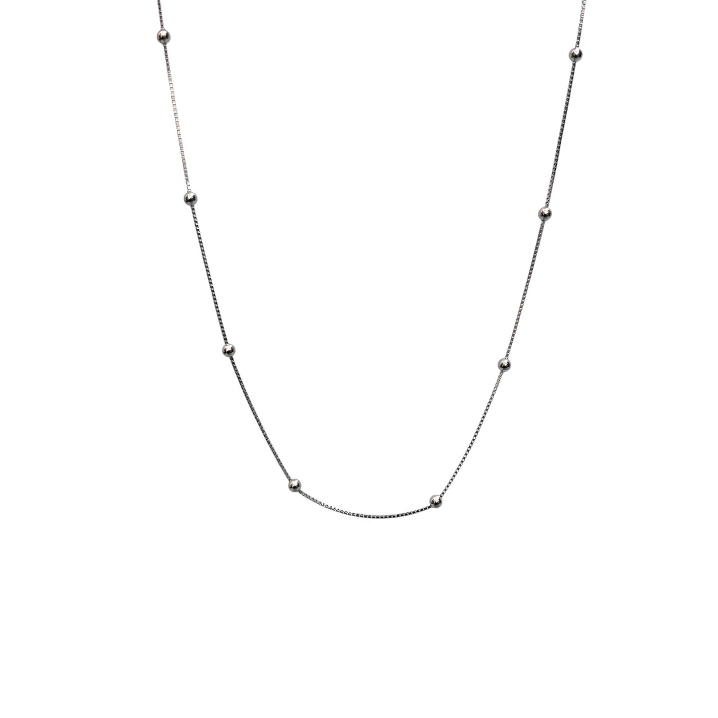 Classic beaded 925 chain