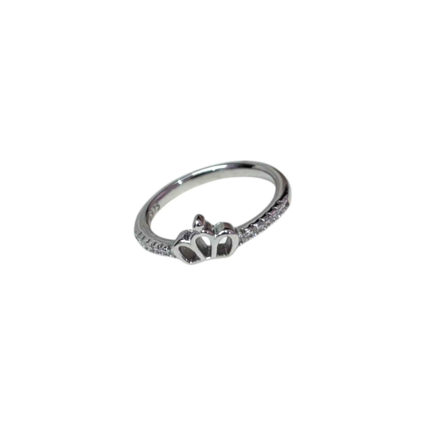 Princess Crown Silver Ring