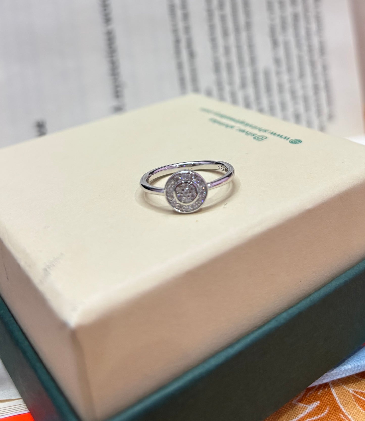 Infinite circular minimal ring