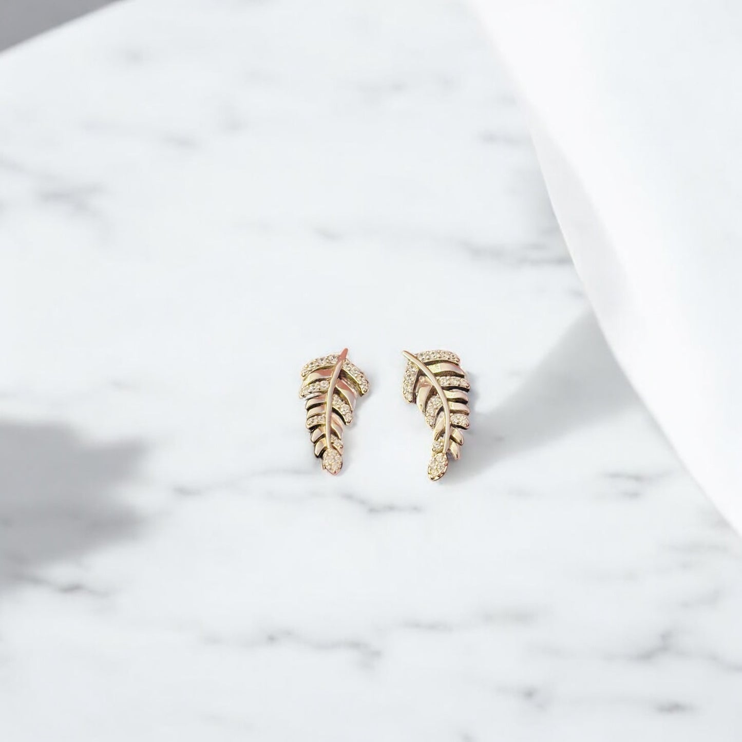 Leafy affair 925 silver earring