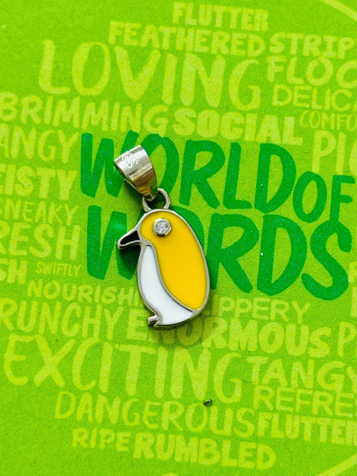 Little Penguin Kids Silver Pendant
