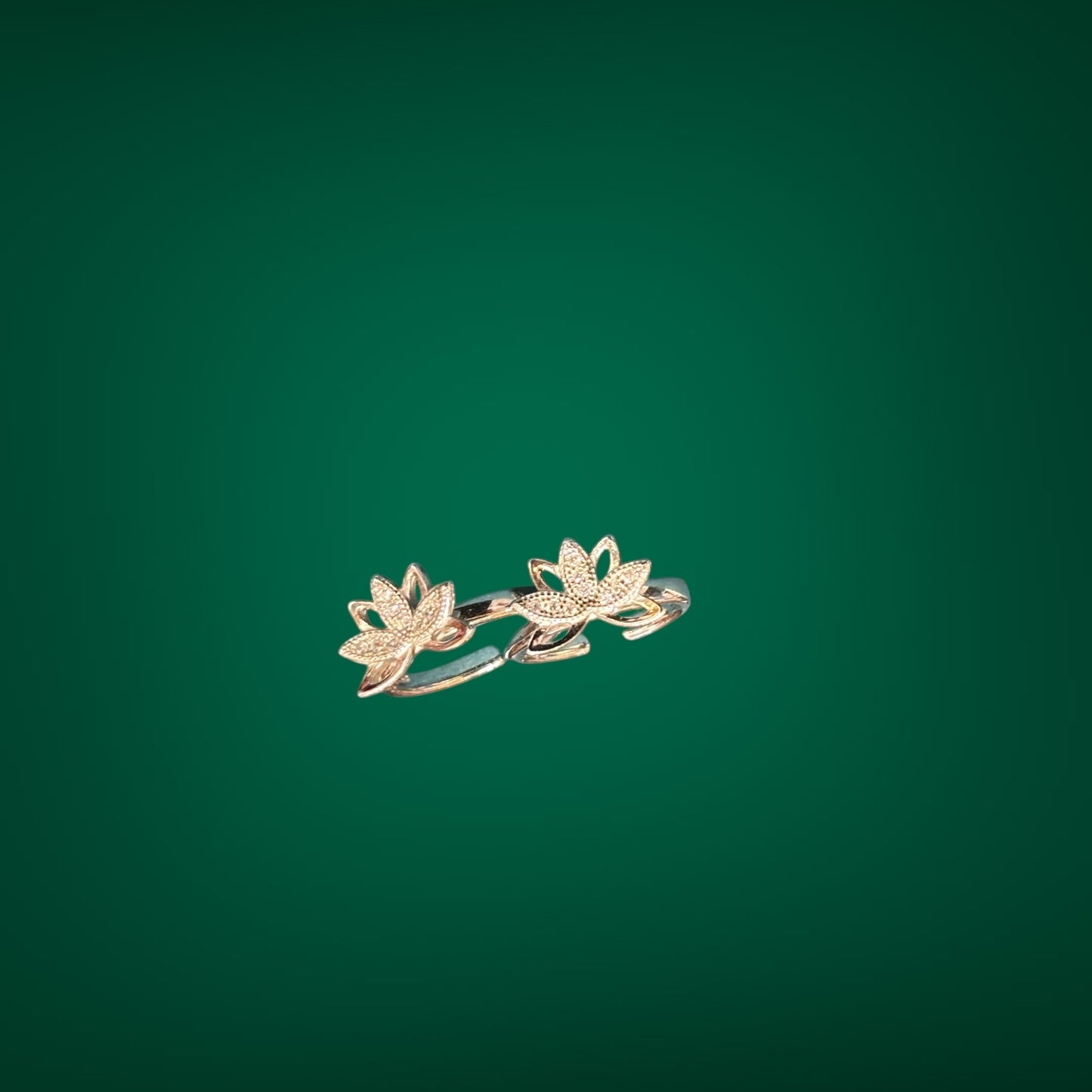 Majestic Lotus 925 Toe ring