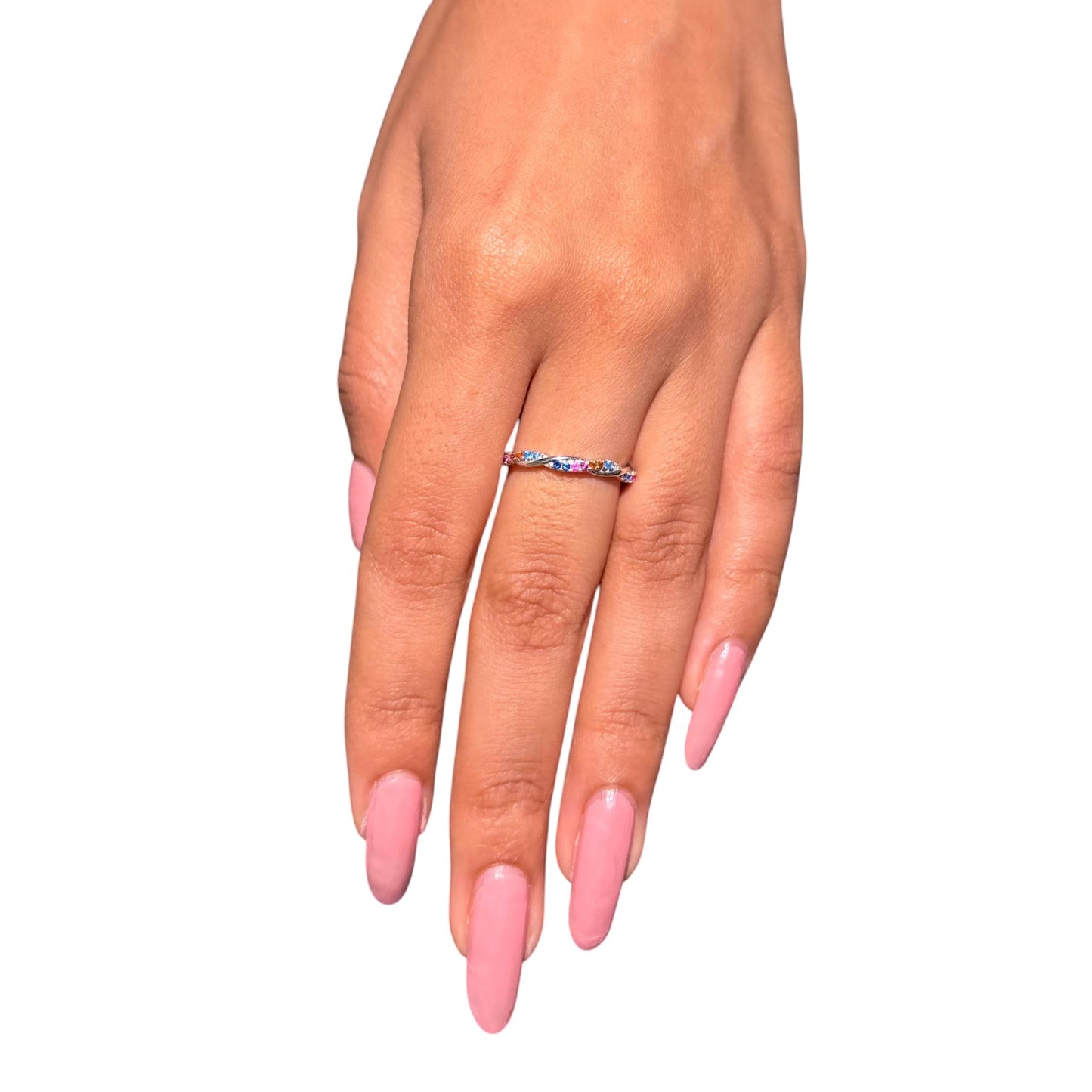 Minimal Interwined multi color ring