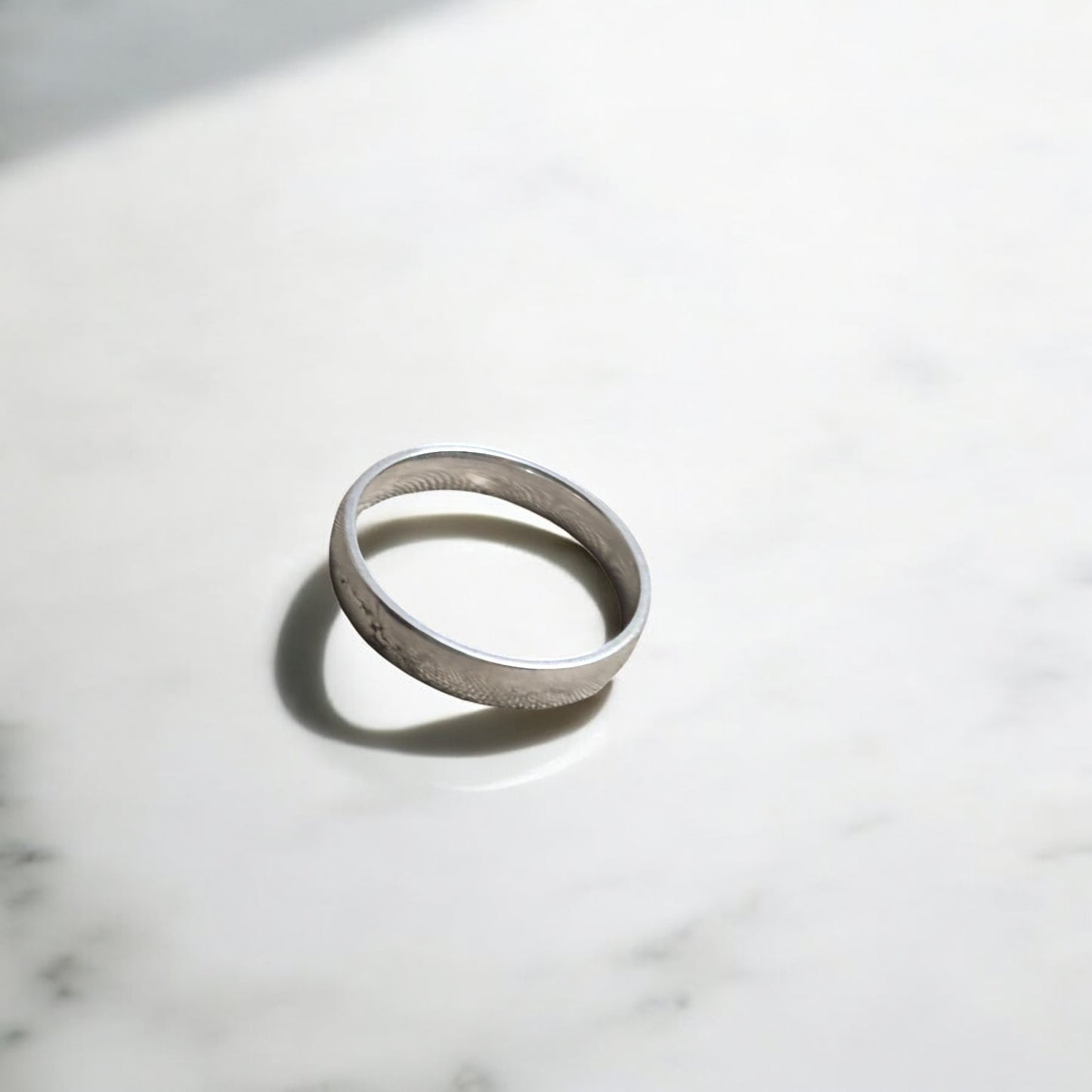 Minimal Silver Band