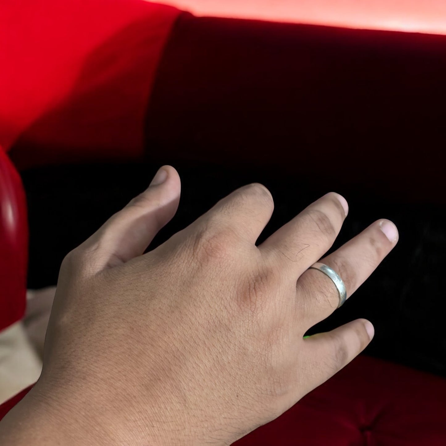 Minimal Silver Band
