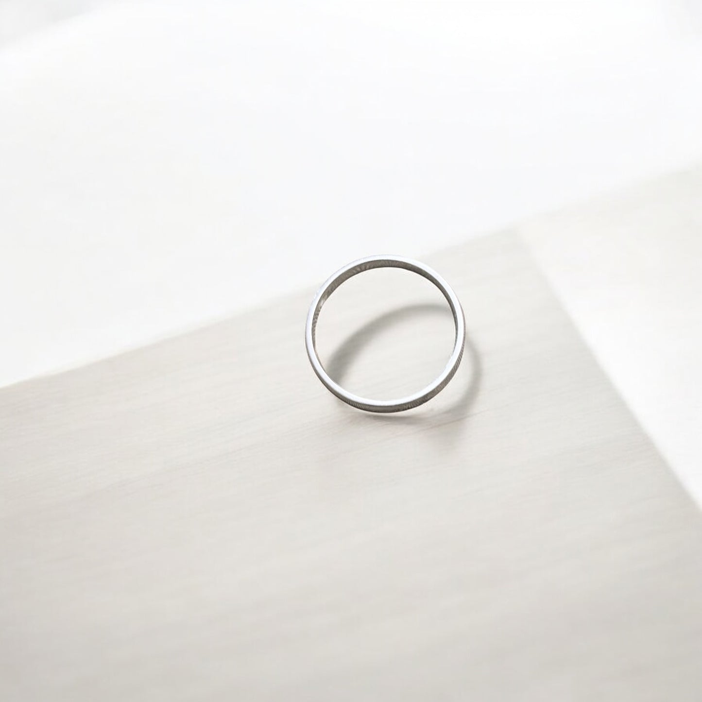 Minimal Silver Band