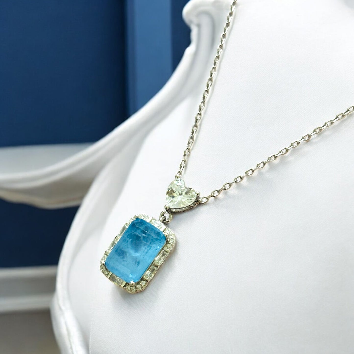 Ocean Whisper– Sterling Silver 925 Pendant Set