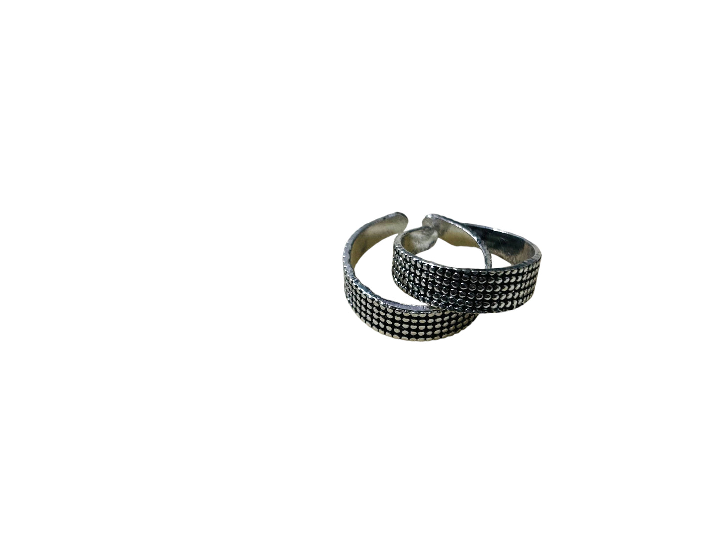 Oxidised Comfy Toe ring