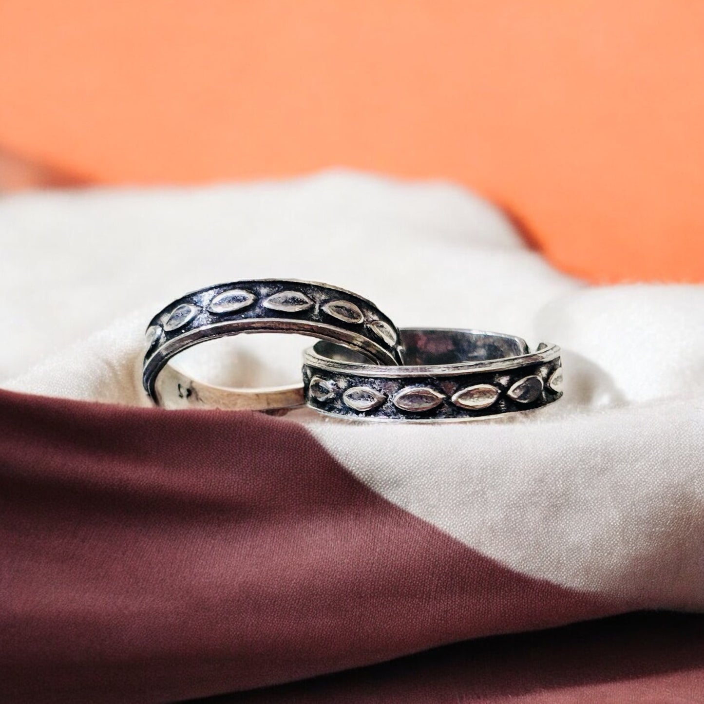 Oxidised Comfy Toe ring