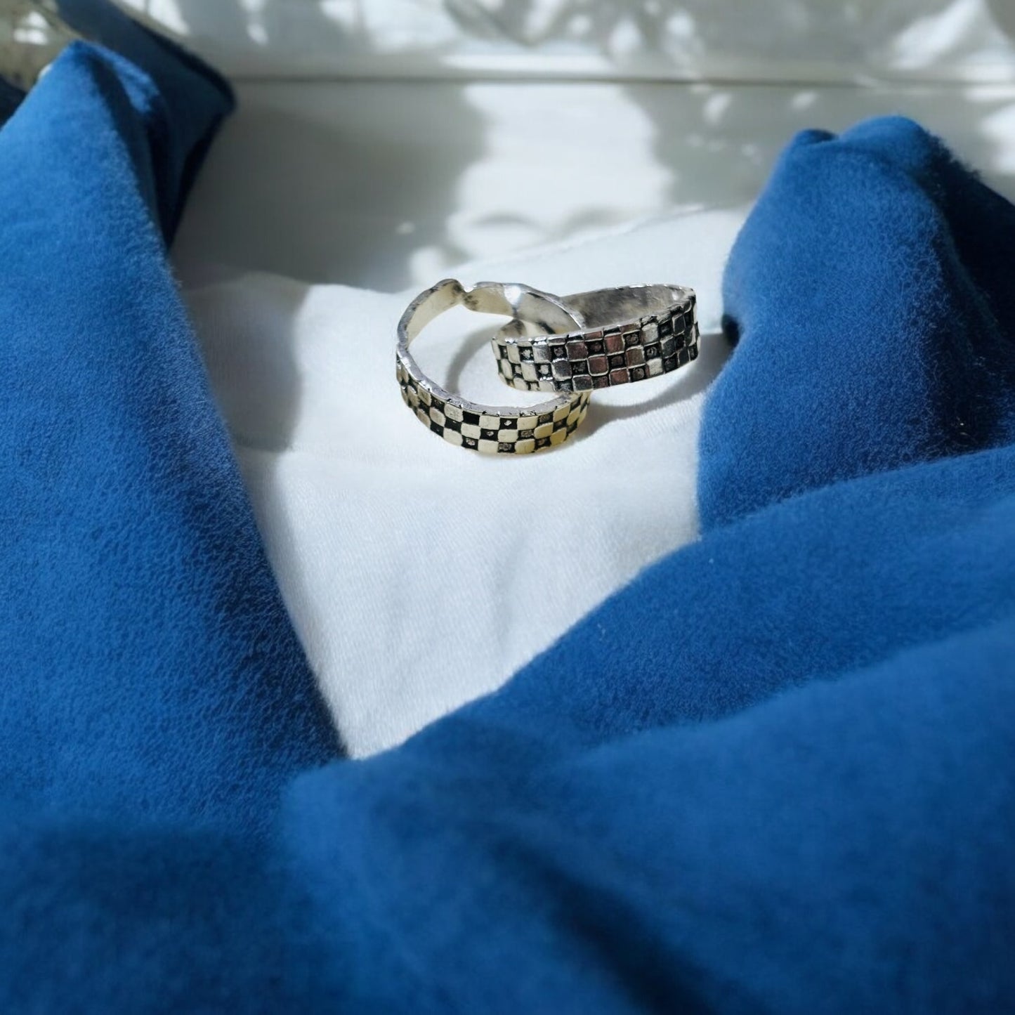 Oxidised Comfy Toe ring