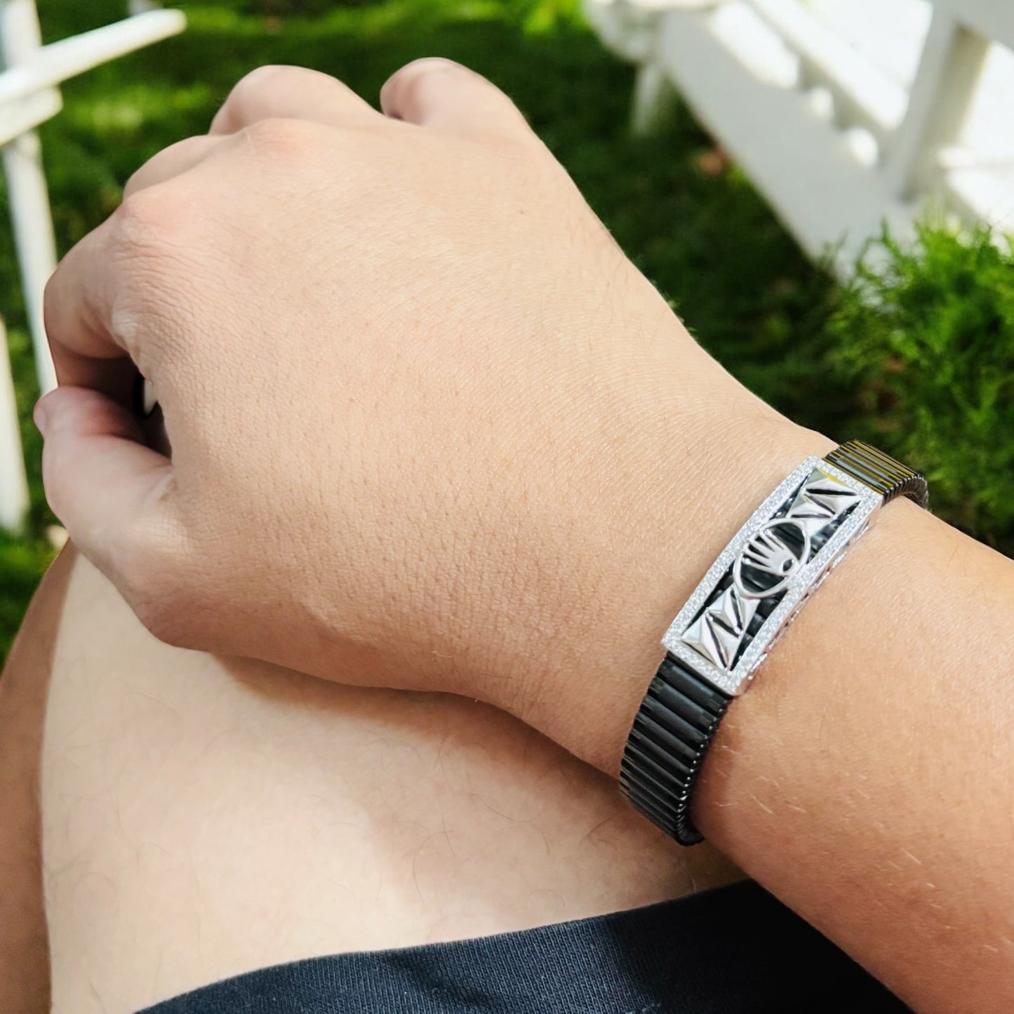 Fashionable Men Adjustable Rolex Bracelet