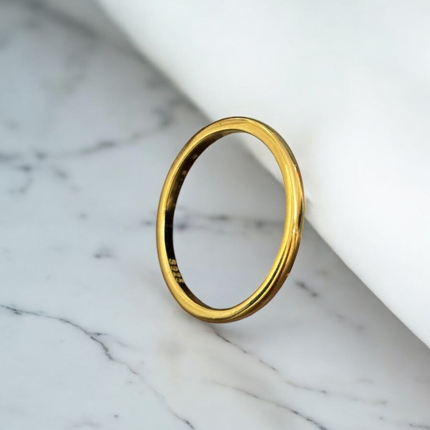 Sleek Gold Band