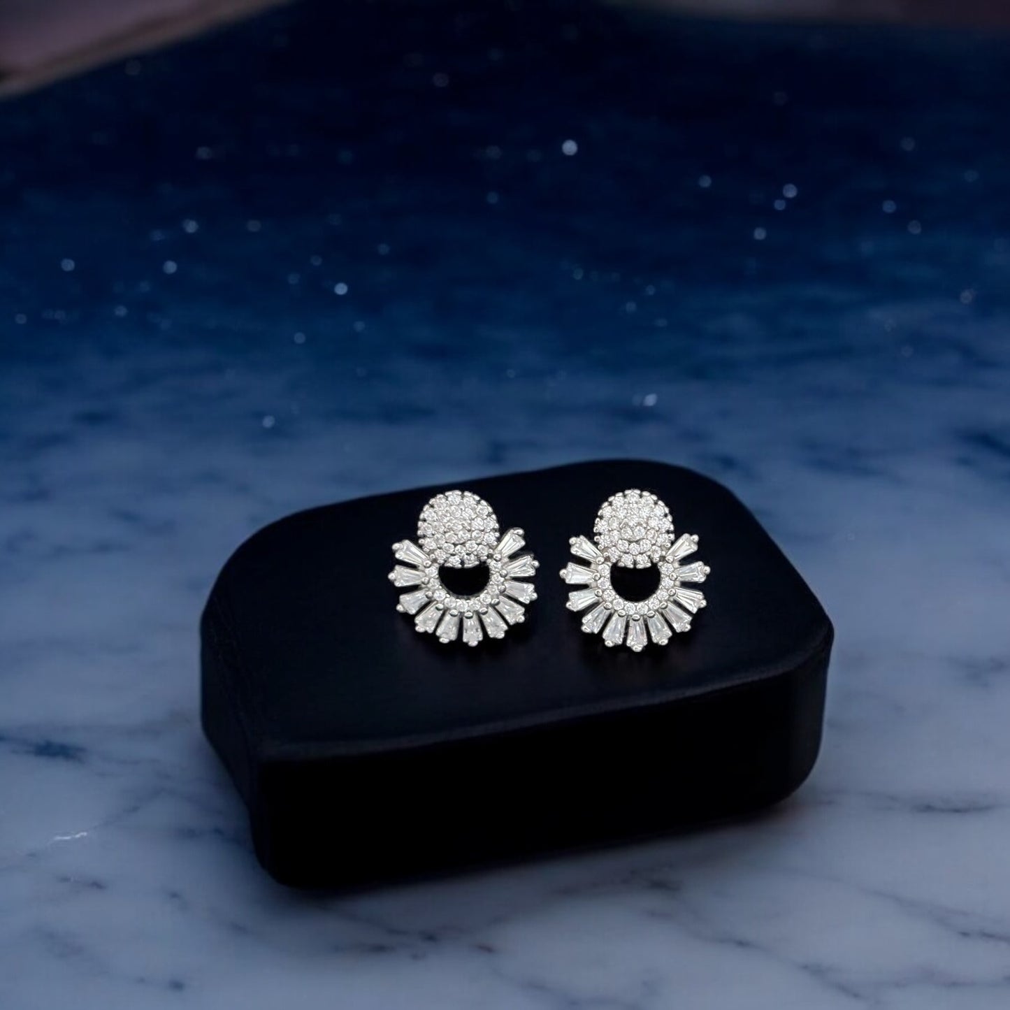 Springflare – Blooming Stud 925 Silver Earrings