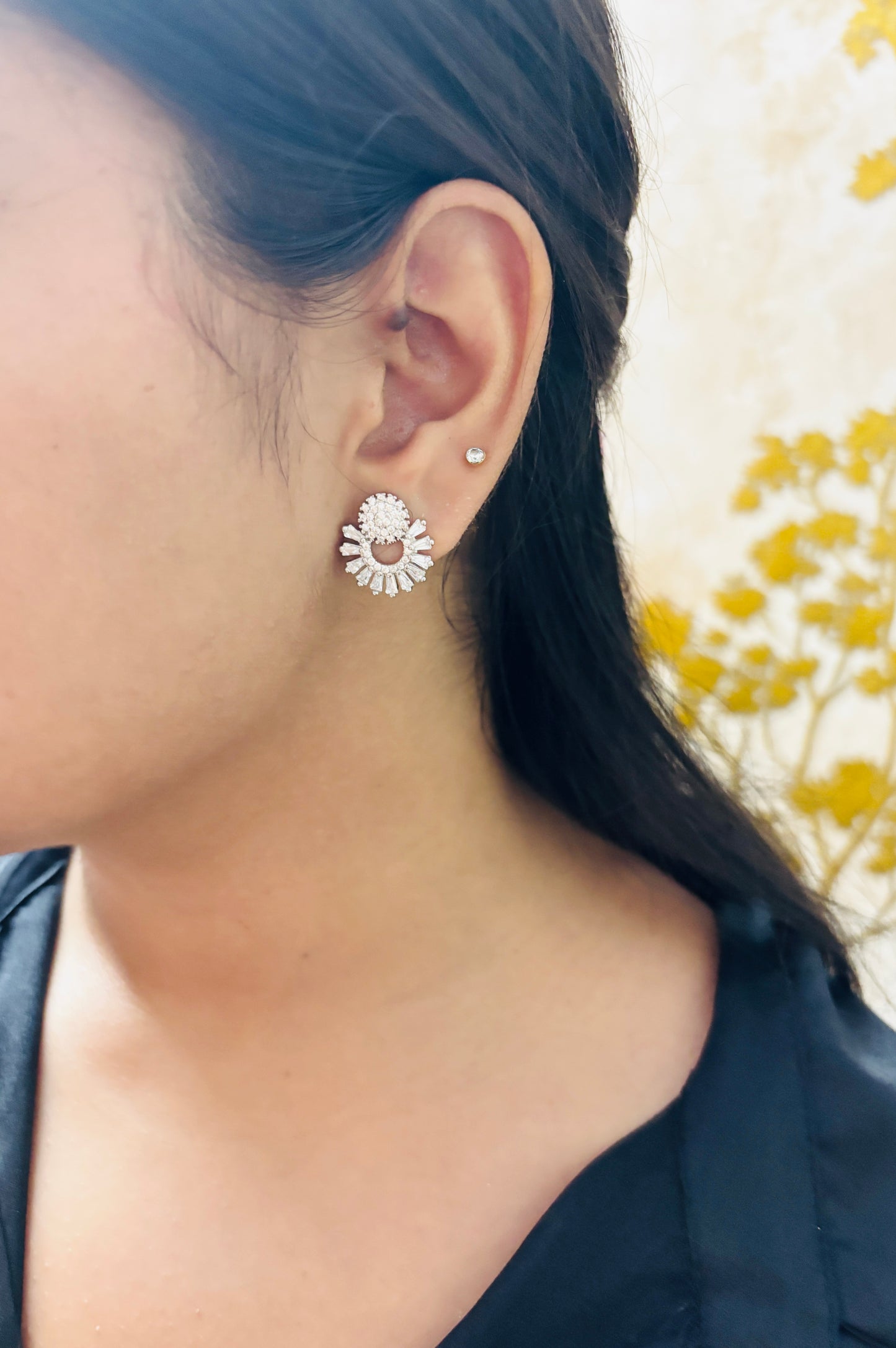 Springflare – Blooming Stud 925 Silver Earrings