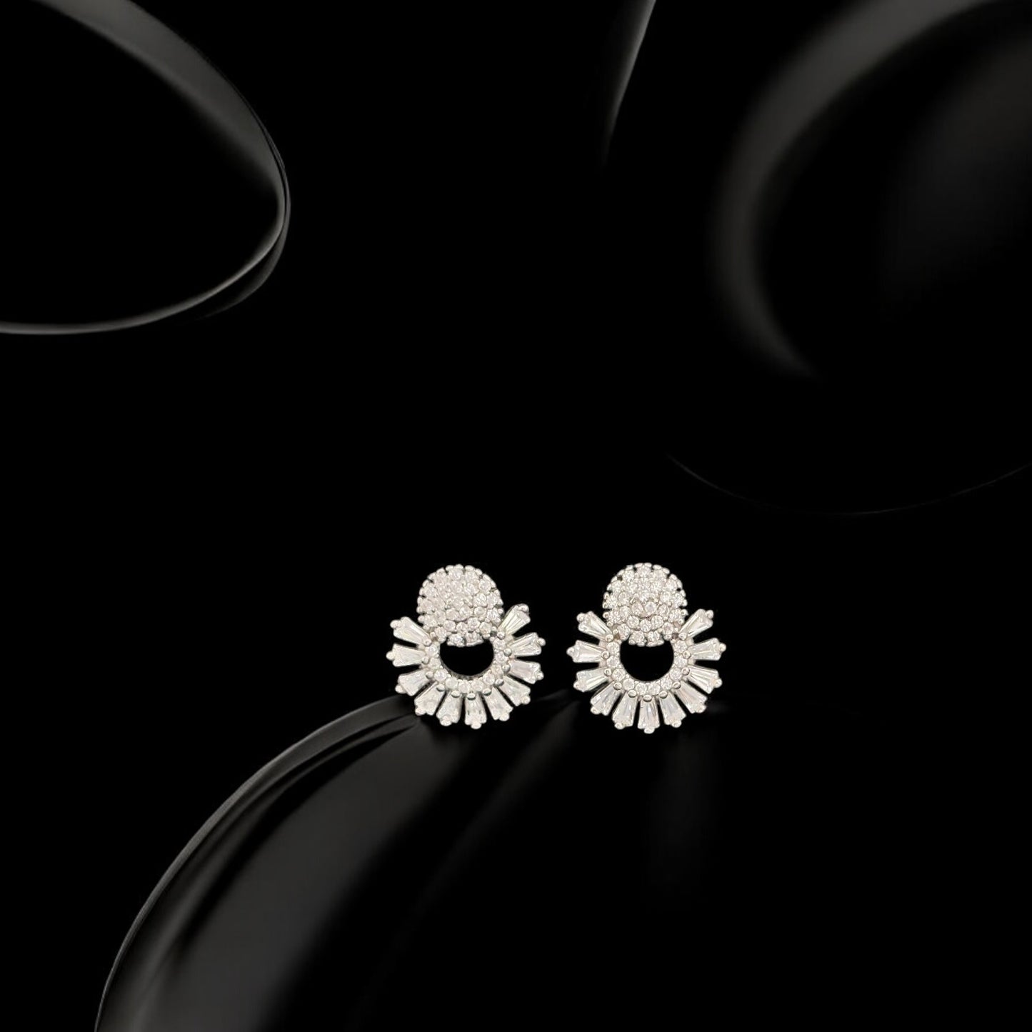 Springflare – Blooming Stud 925 Silver Earrings